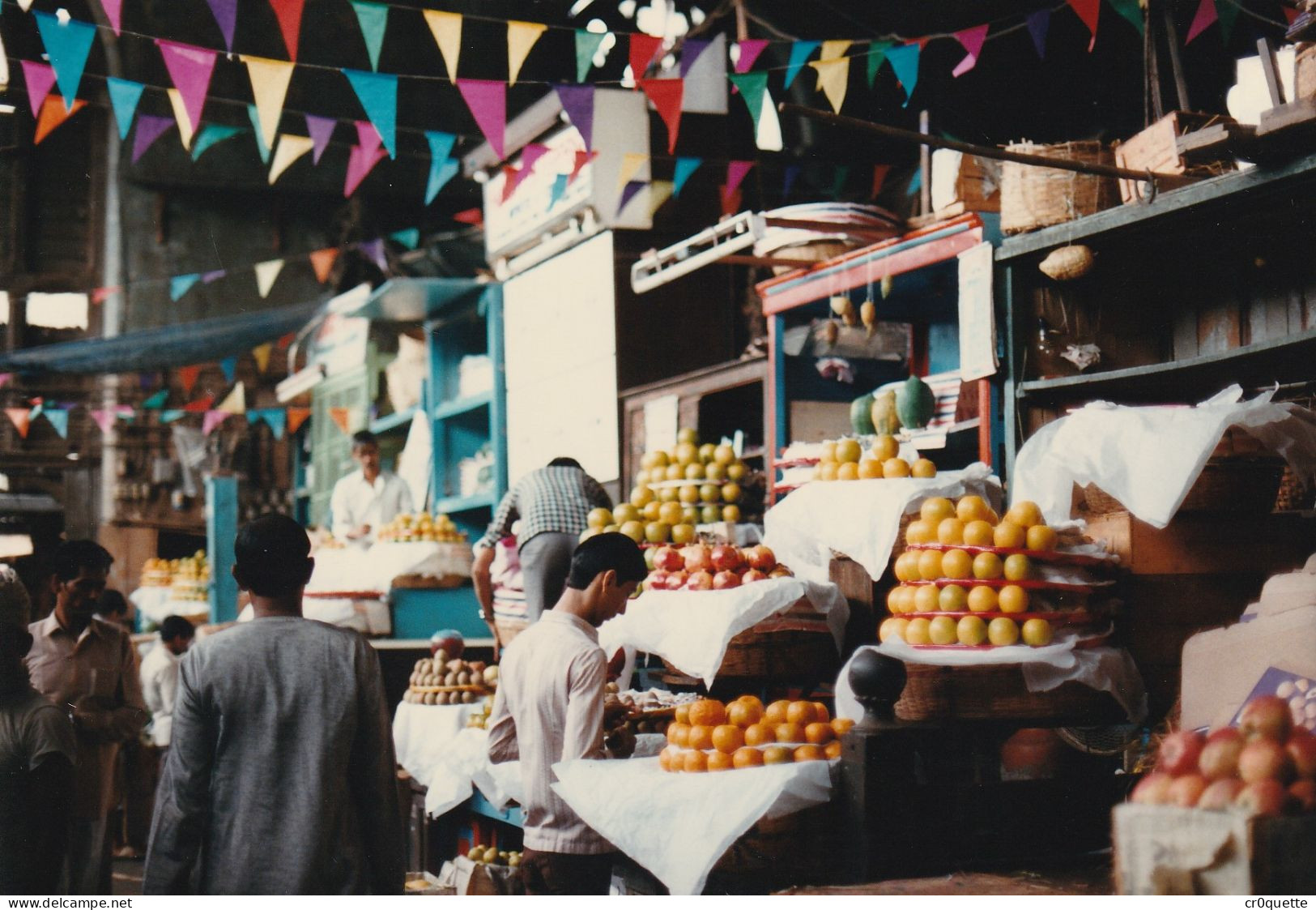 PHOTOGRAPHIES ORIGINALES / INDE - BOMBAY - MUMBAI en 1986 (lot de 31 photos)