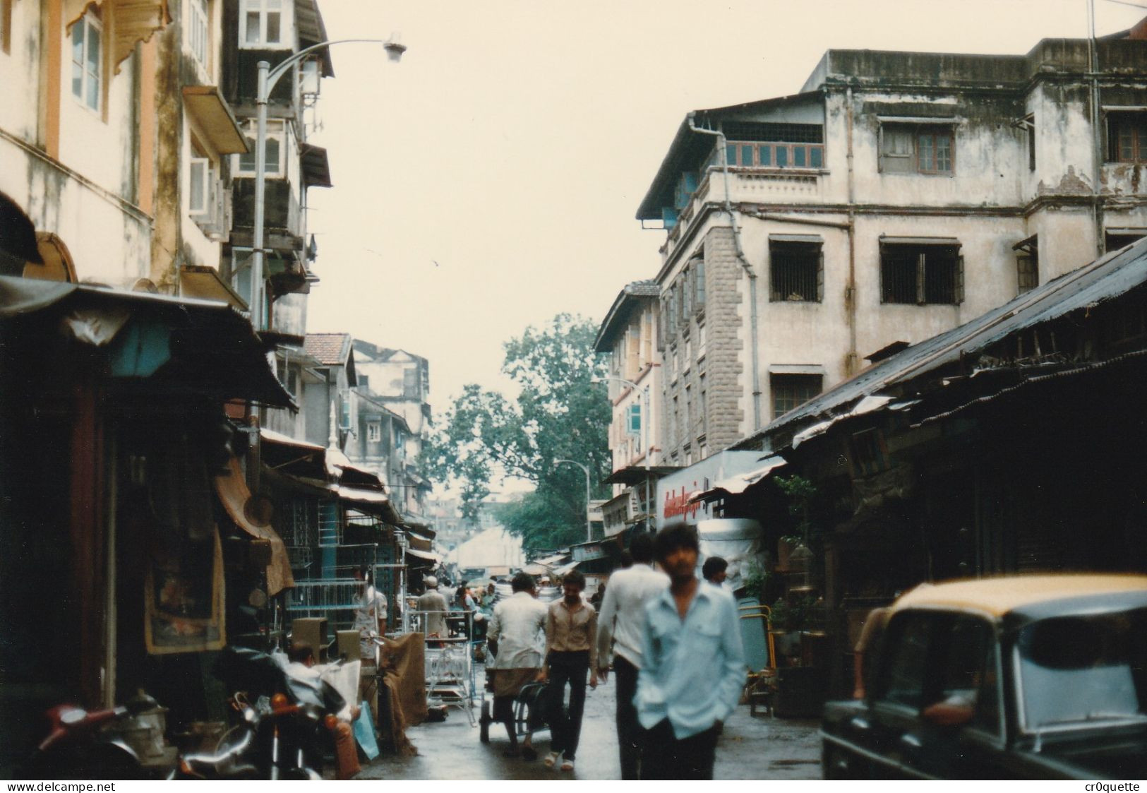 PHOTOGRAPHIES ORIGINALES / INDE - BOMBAY - MUMBAI en 1986 (lot de 31 photos)