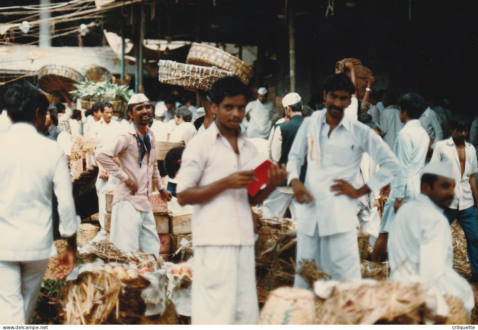 PHOTOGRAPHIES ORIGINALES / INDE - BOMBAY - MUMBAI en 1986 (lot de 31 photos)