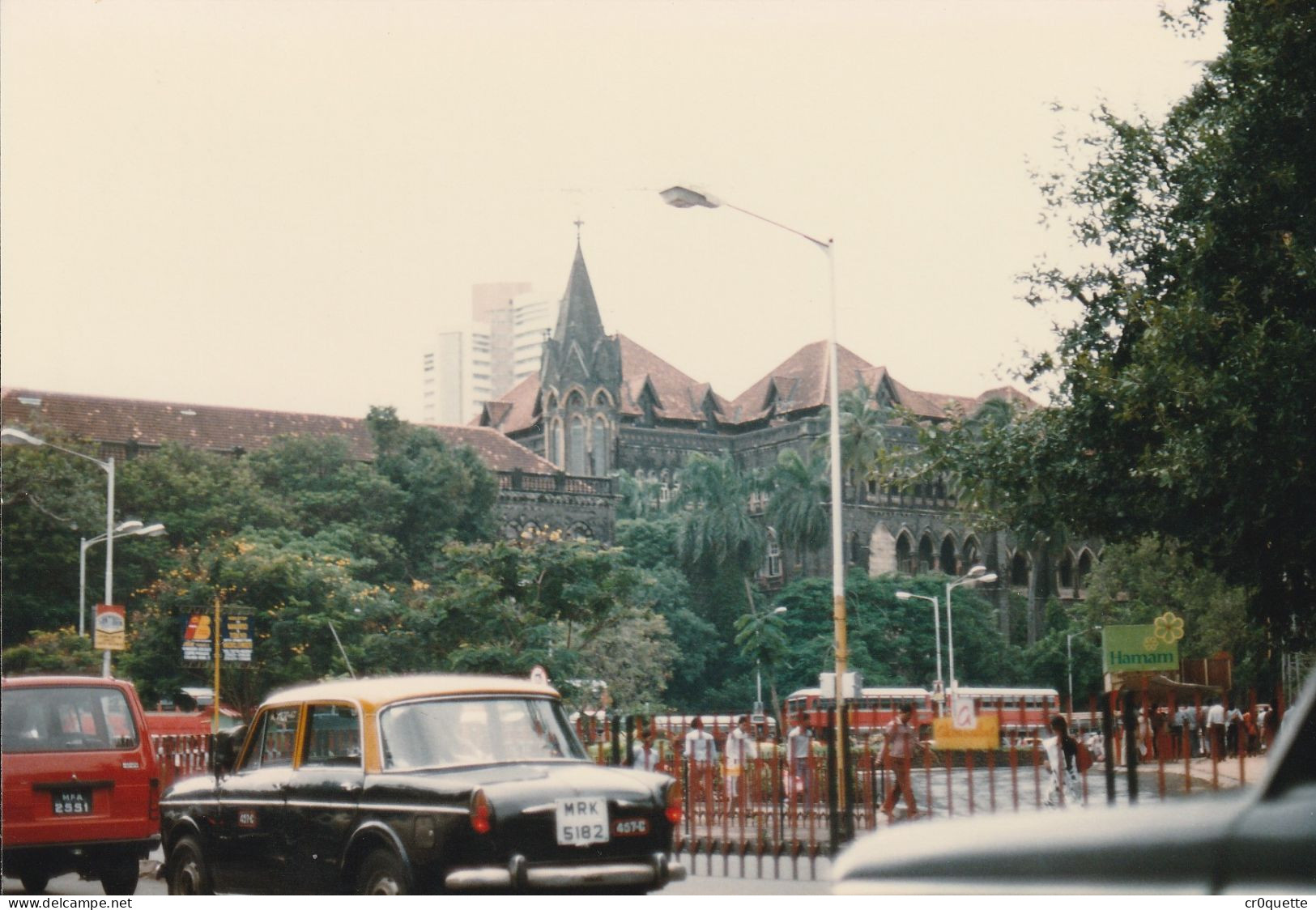 PHOTOGRAPHIES ORIGINALES / INDE - BOMBAY - MUMBAI en 1986 (lot de 31 photos)