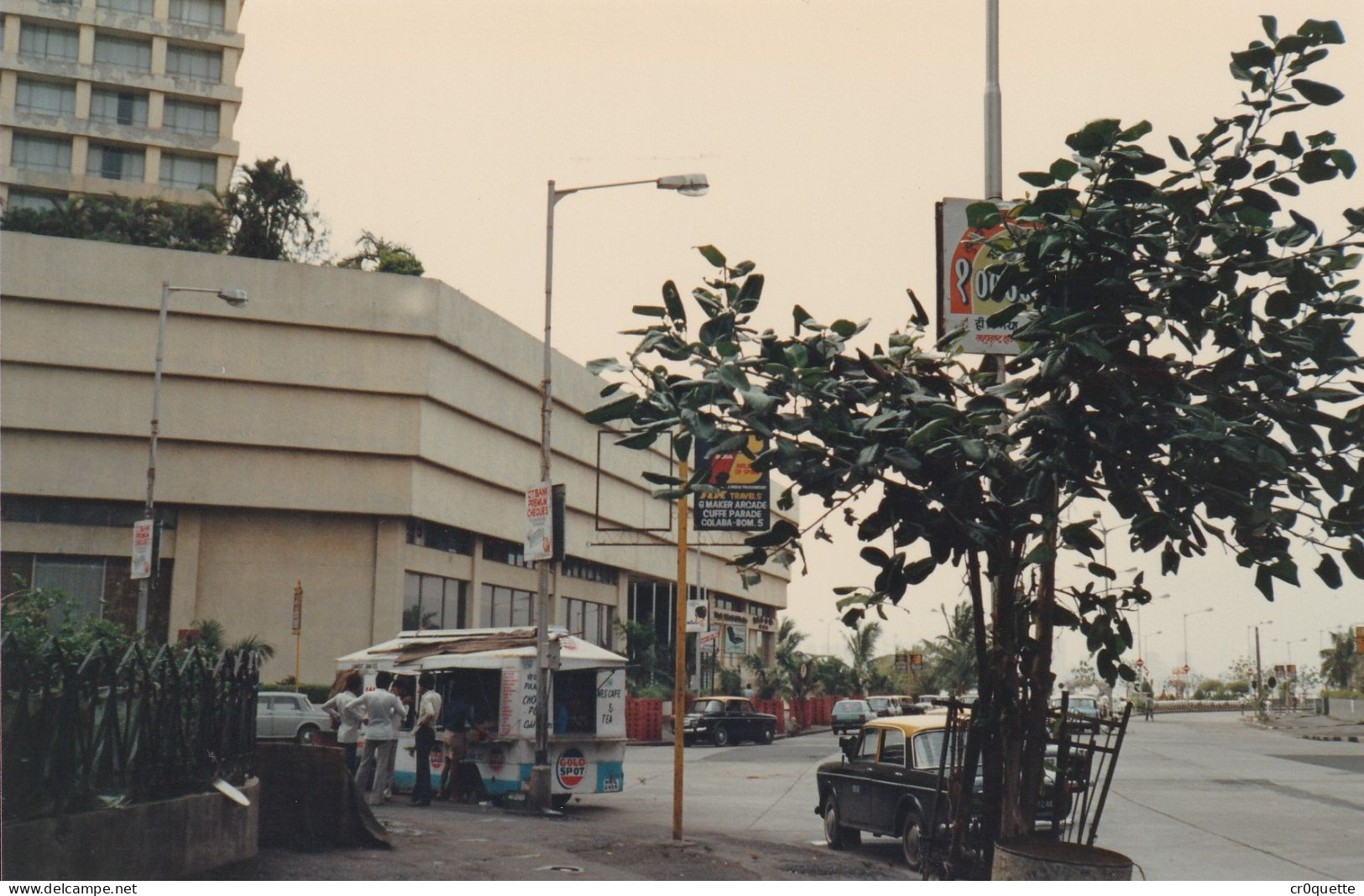 PHOTOGRAPHIES ORIGINALES / INDE - BOMBAY - MUMBAI en 1986 (lot de 31 photos)