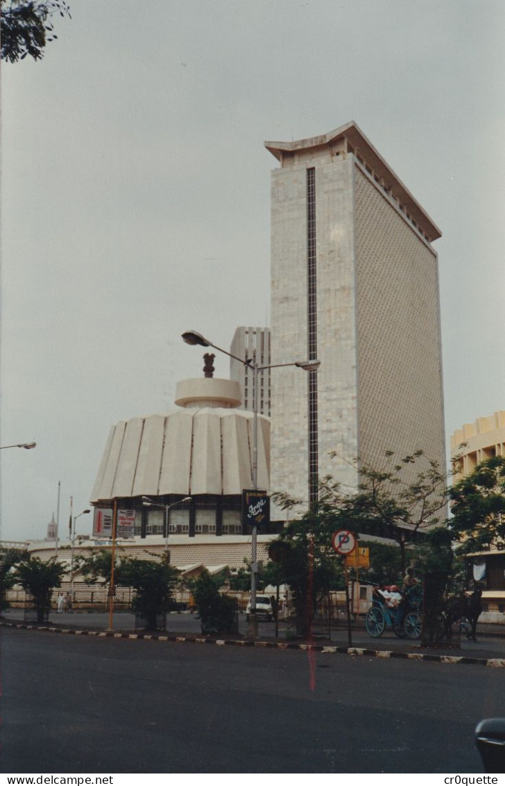 PHOTOGRAPHIES ORIGINALES / INDE - BOMBAY - MUMBAI en 1986 (lot de 31 photos)