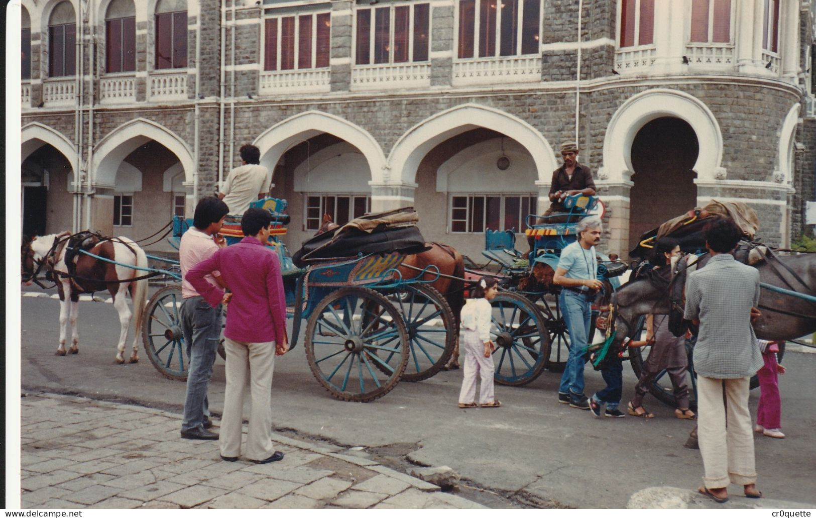 PHOTOGRAPHIES ORIGINALES / INDE - BOMBAY - MUMBAI en 1986 (lot de 31 photos)