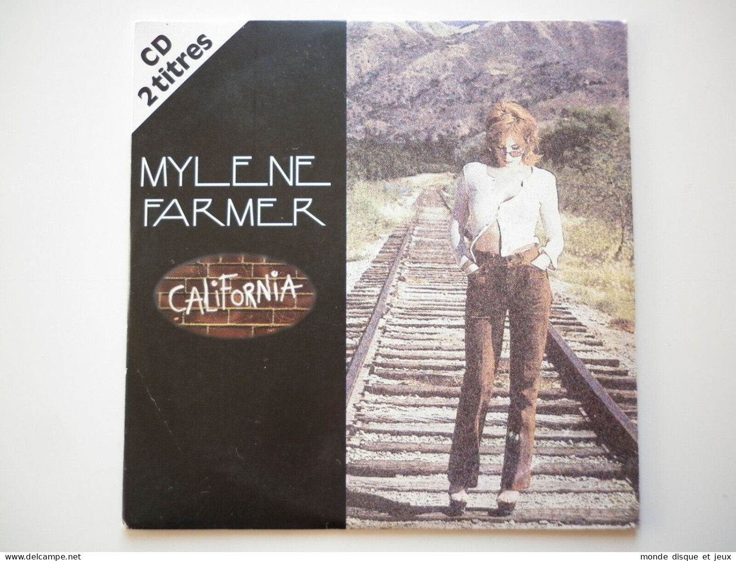 Mylene Farmer Cd Single California - Autres - Musique Française