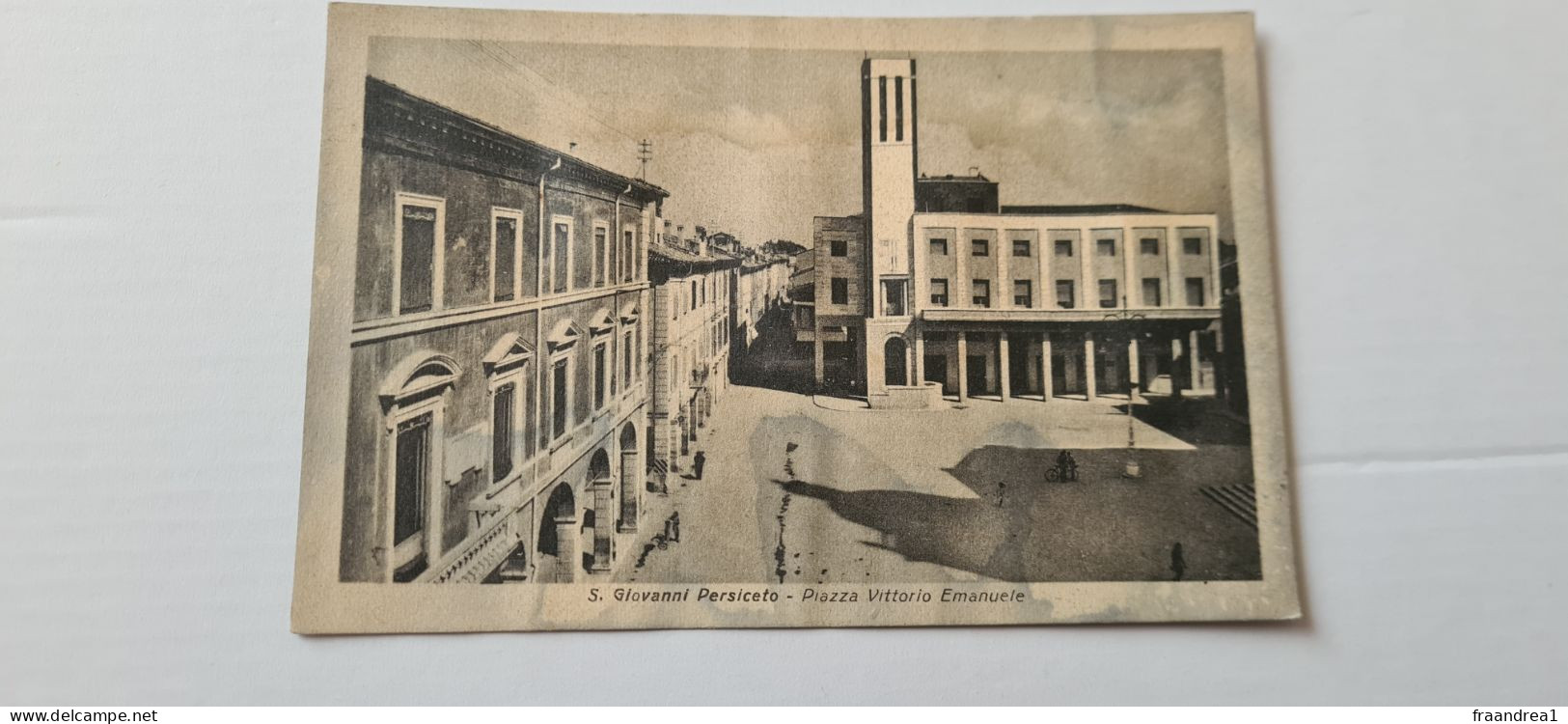 SAN GIOVANNI  PERSICETO PIAZZA VITTORIO EMANUELE BOLOGNA - Imola