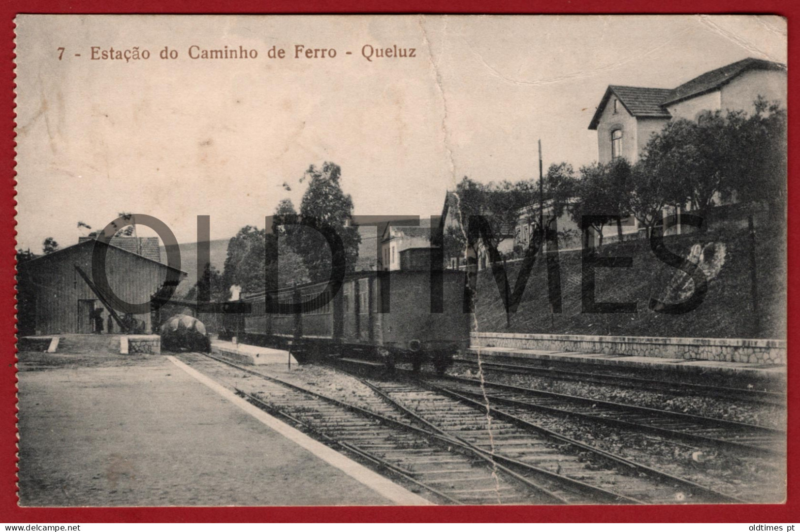 PORTUGAL - QUELUZ - ESTAÇÃO DO CAMINHO DE FERRO - PC - Lisboa