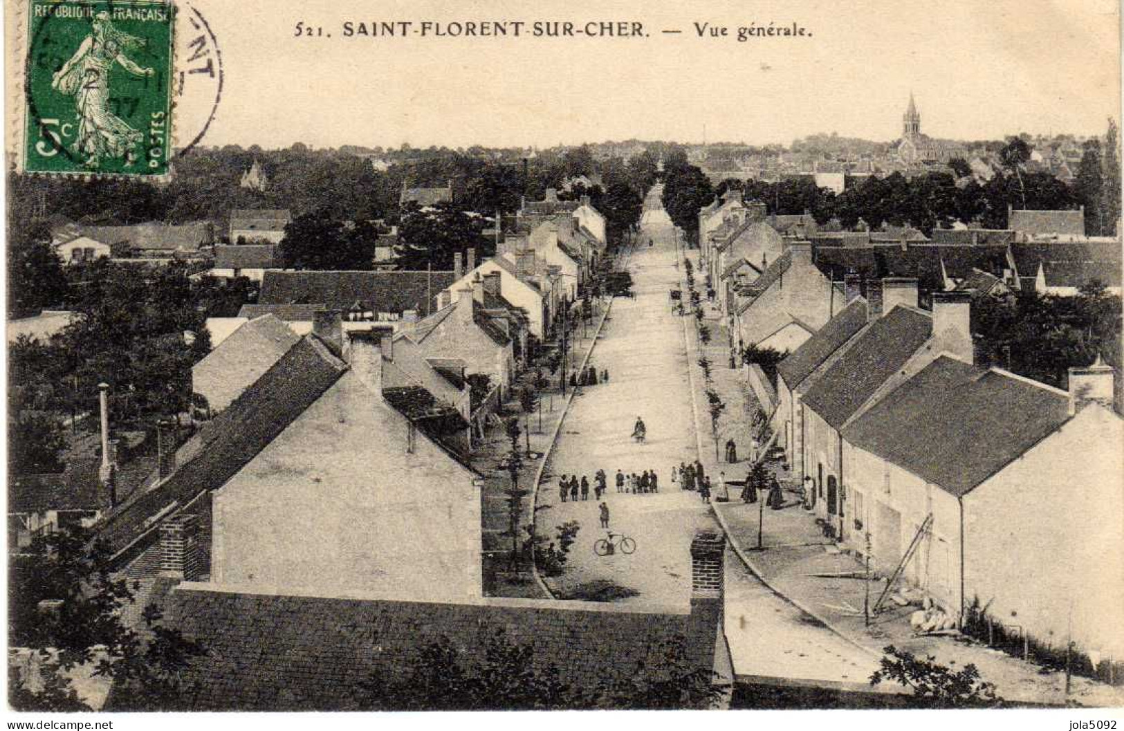 18 - SAINT-FLORENT-SUR-CHER - Vue Générale - Saint-Florent-sur-Cher