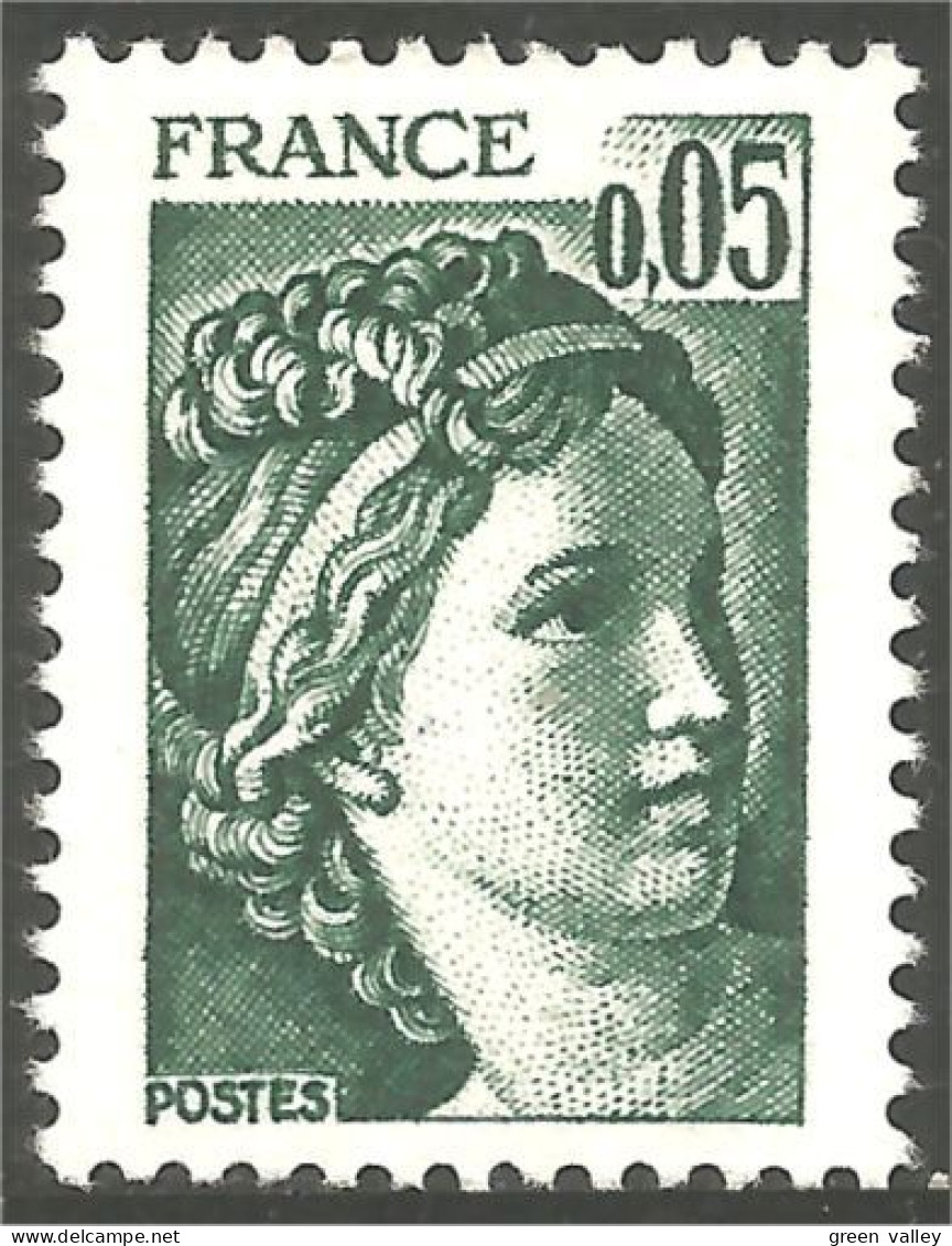 349 France Yv 1964 Sabine De Gandon 5c Noir Black MNH ** Neuf SC (1964-1d) - Sonstige & Ohne Zuordnung