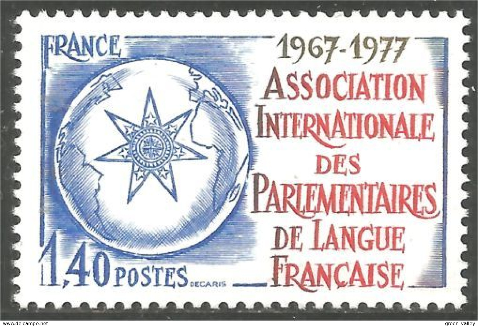 349 France Yv 1945 Association Langue Française MNH ** Neuf SC (1945-1e) - Otros & Sin Clasificación