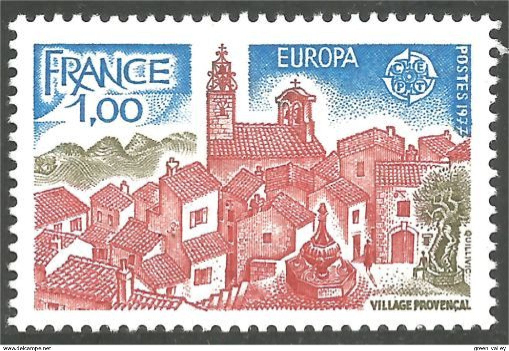 349 France Yv 1928 Europa Village Provençal MNH ** Neuf SC (1928-1c) - Autres & Non Classés