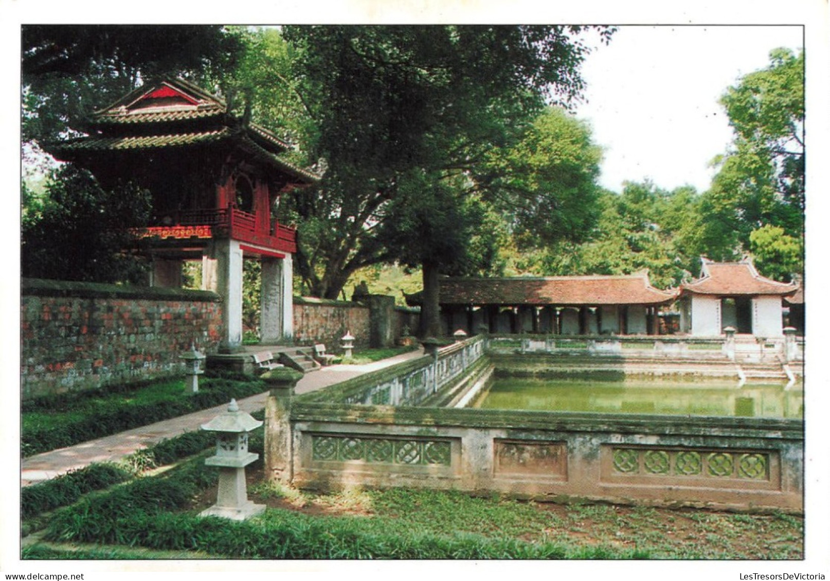 VIET-NAM - Hà Nôi - Le Temple De La Littérature - Colorisé - Carte Postale - Vietnam