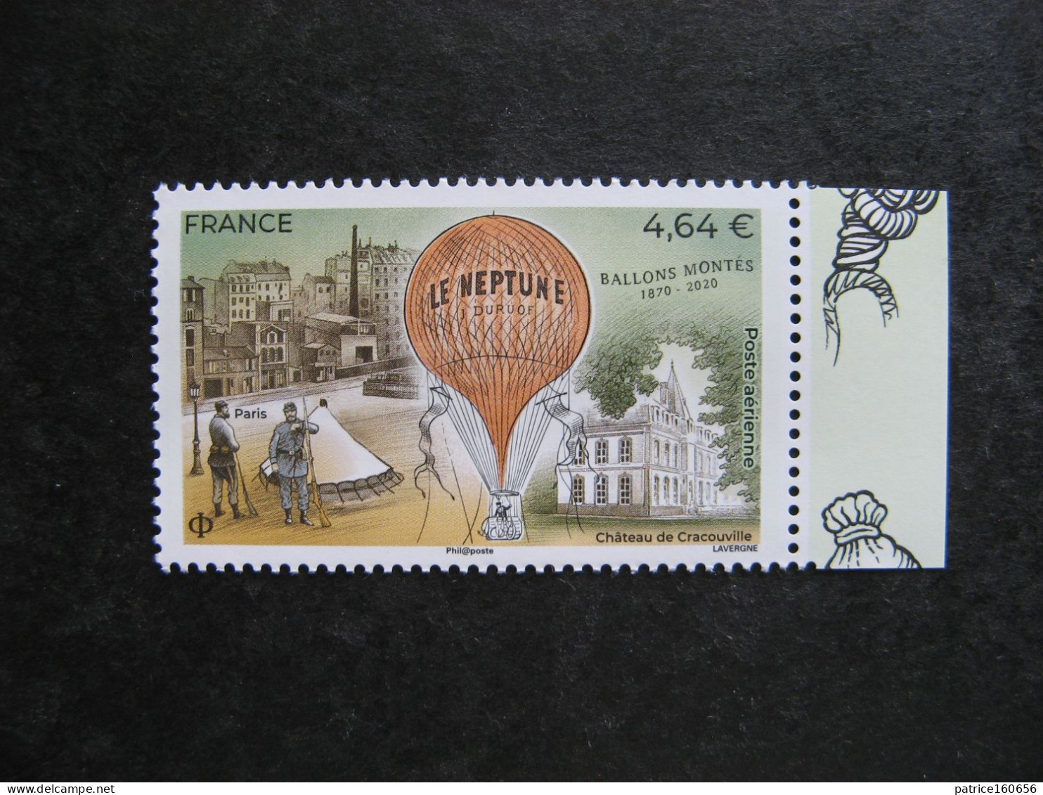 C). TB PA N° 84a, Bord De Feuille Illustré, Neuf XX. - 1960-.... Mint/hinged