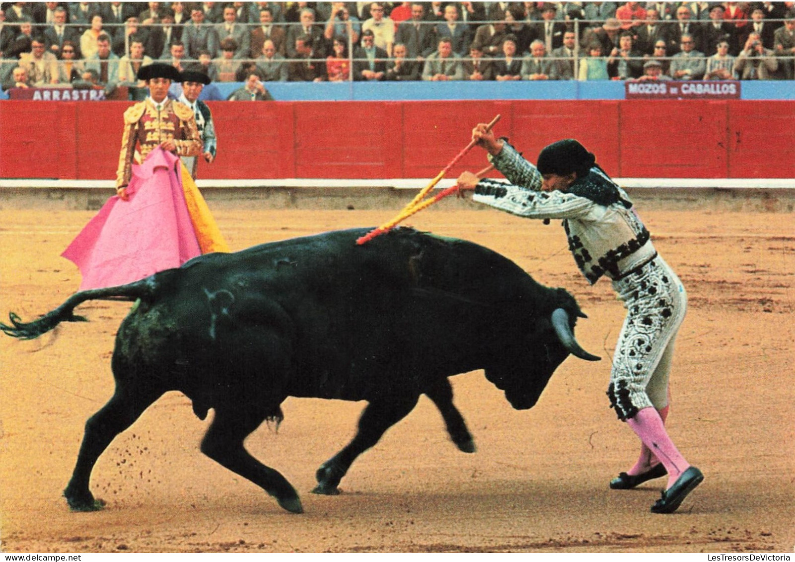 JEUX - Corrida De Toros - Un Par De Banderillas  - Carte Postale - Carte Da Gioco