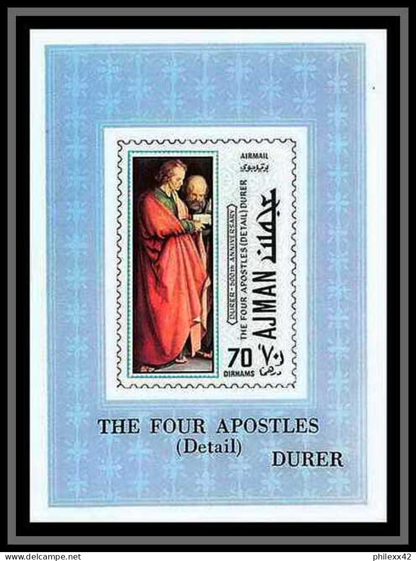 Ajman - 2654/ N° 637/644 Durer Peinture Tableaux Paintings Deluxe Miniature Sheets Blocs ** MNH German - Nus