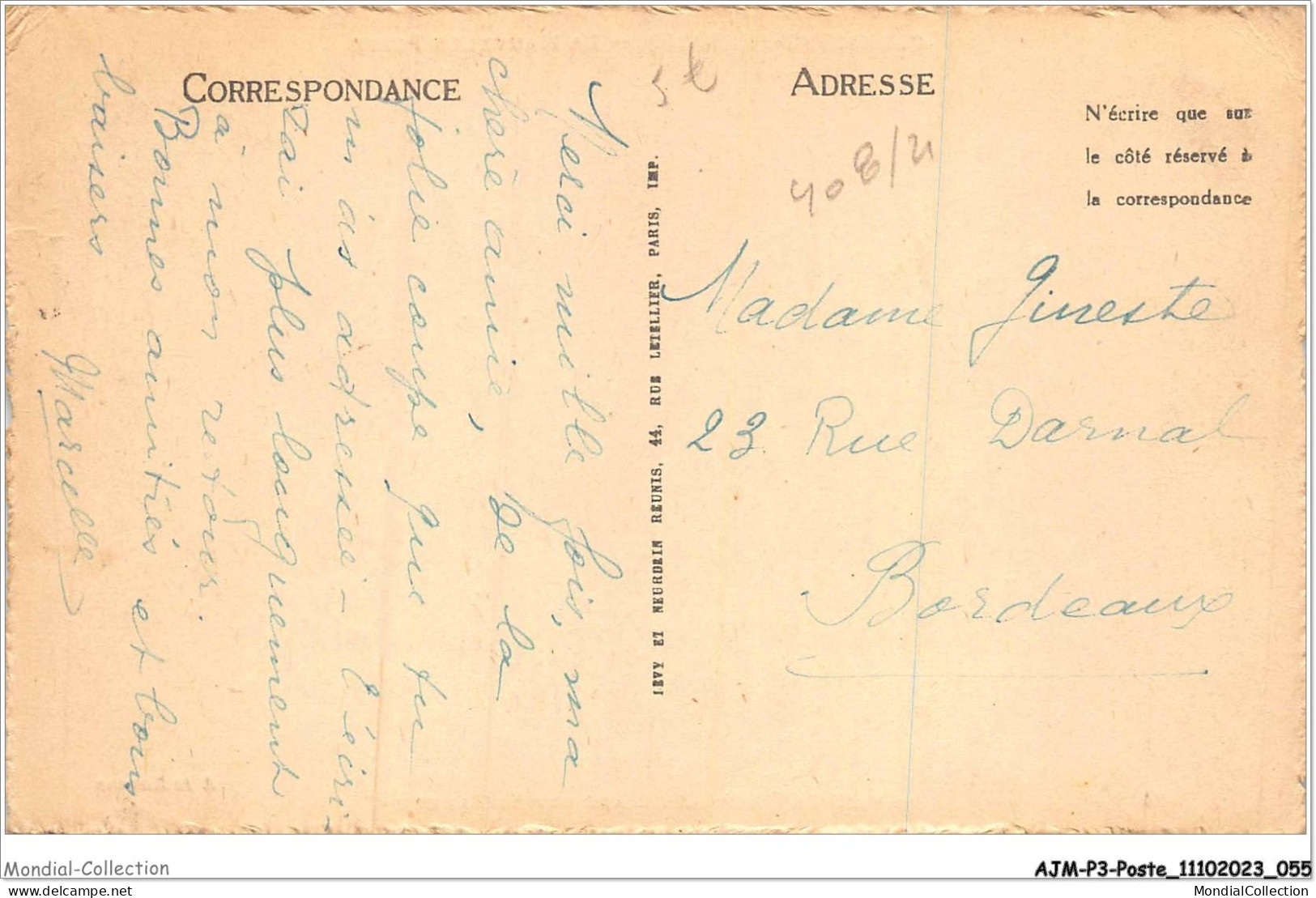 AJMP3-0197 - POSTE - CLERMONT-FERRAND - LA NOUVELLE POSTE - Post & Briefboten
