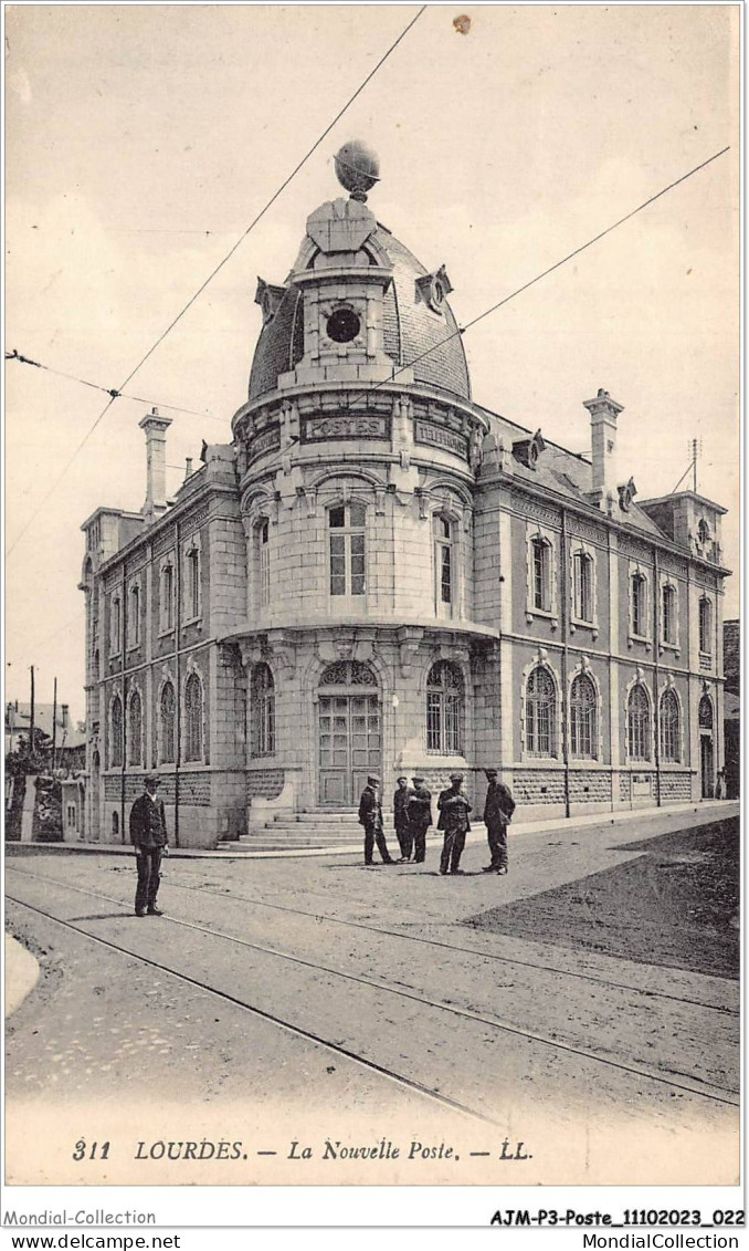 AJMP3-0181 - POSTE - LOURDES - LA NOUVELLE POSTE - Poste & Postini