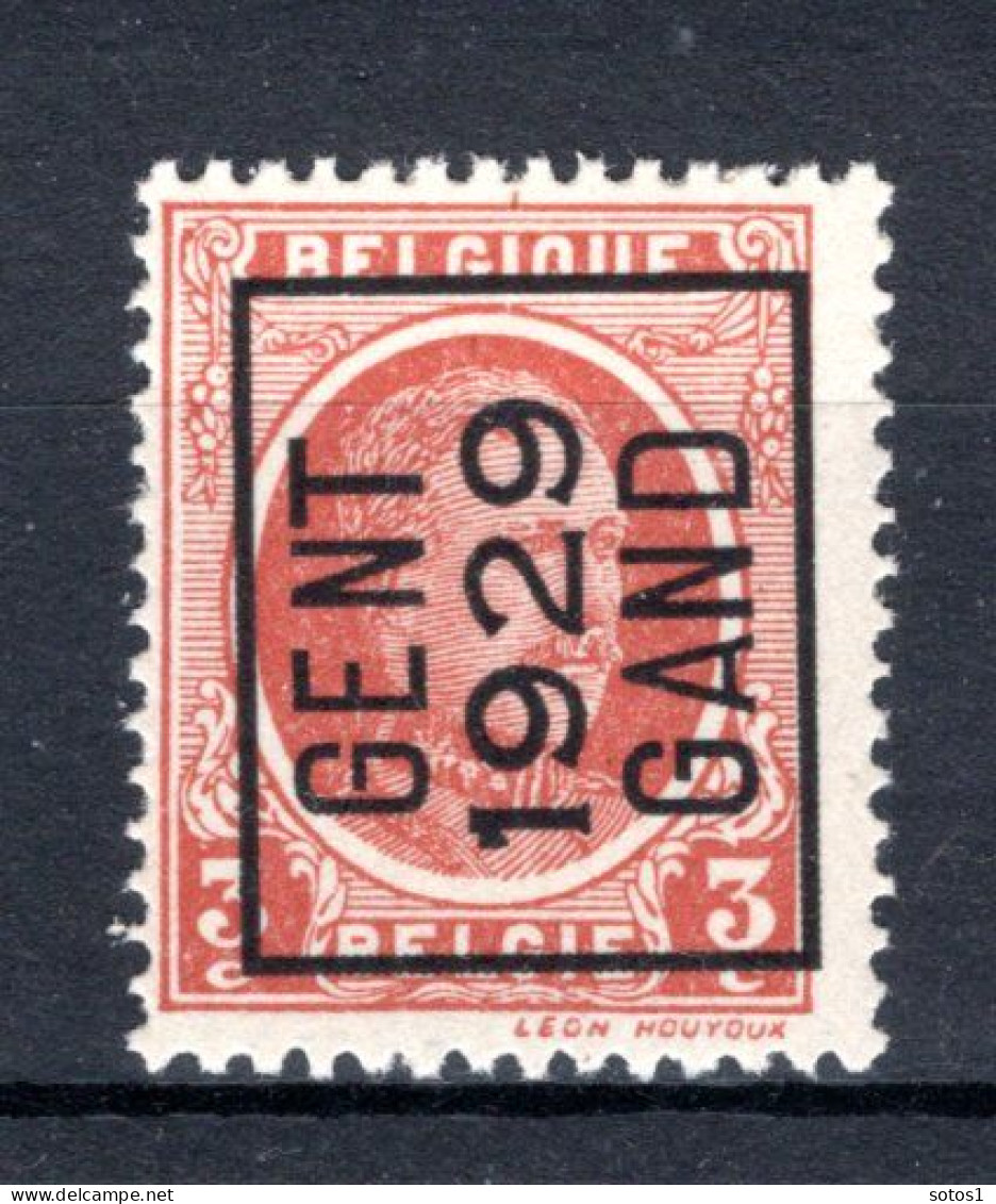 PRE186A MNH** 1929 - GENT 1929 GAND - Typos 1922-31 (Houyoux)