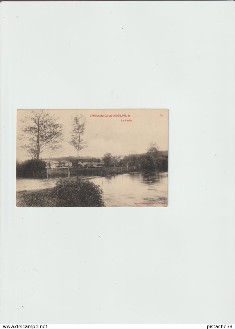 52 - THONNANCE Les MOULINS, Le Viaduc - Scans - Andelot Blancheville