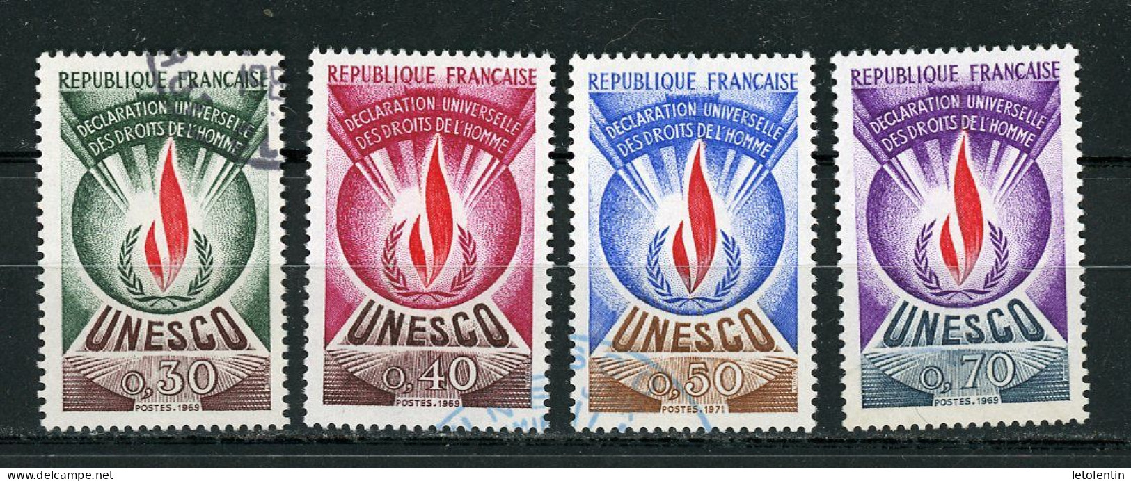 FRANCE -  SERVICE - N° Yvert 39/42 Obli. - Used