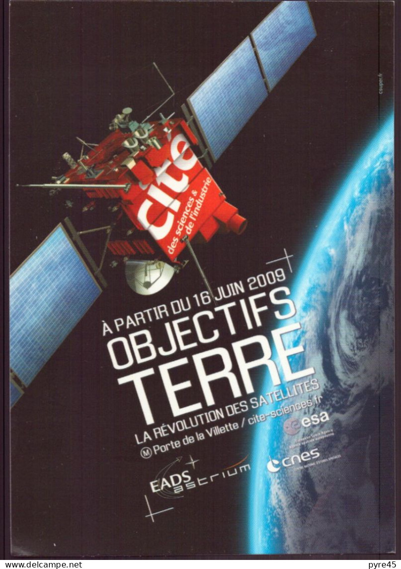 OBJECTIFS TERRE LA REVOLUTION DES SATELLITES 2009 PARIS - Esposizioni