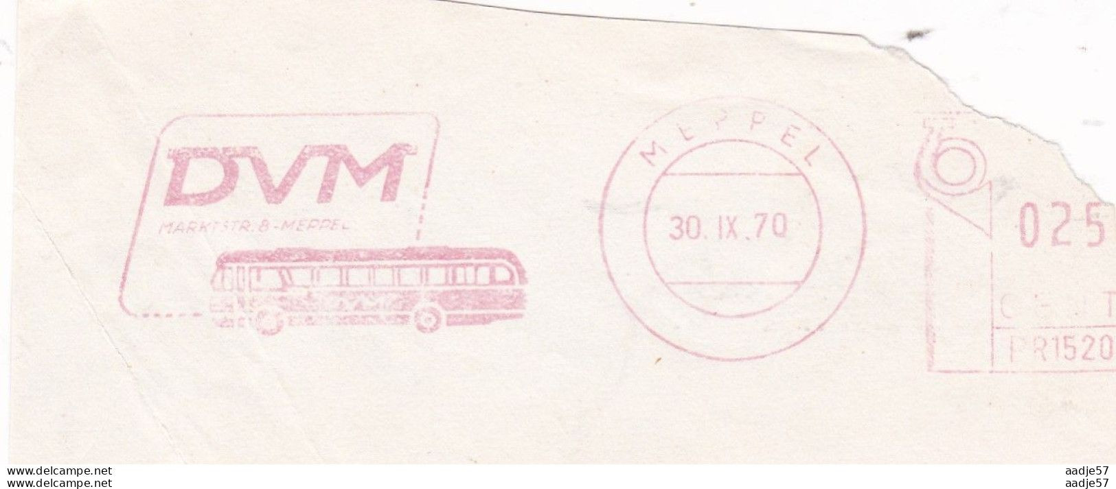 Netherlands Pays Bas DVM Meppel 1970 - Bussen