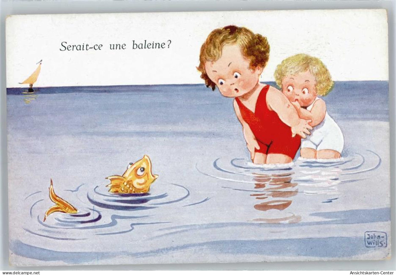 50586502 - Kinder , Fisch , Humor - Wills, John