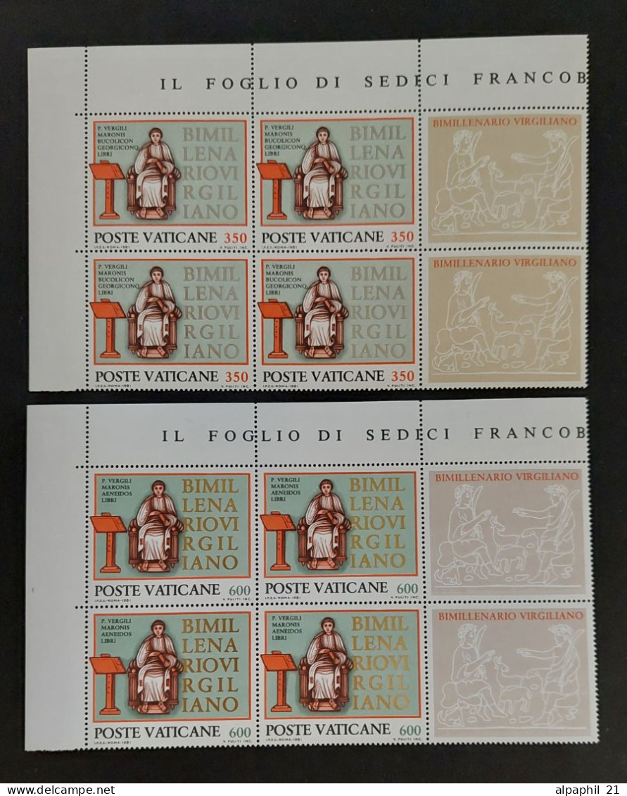 Città Del Vaticano: Vergiliano, 1981 - Unused Stamps