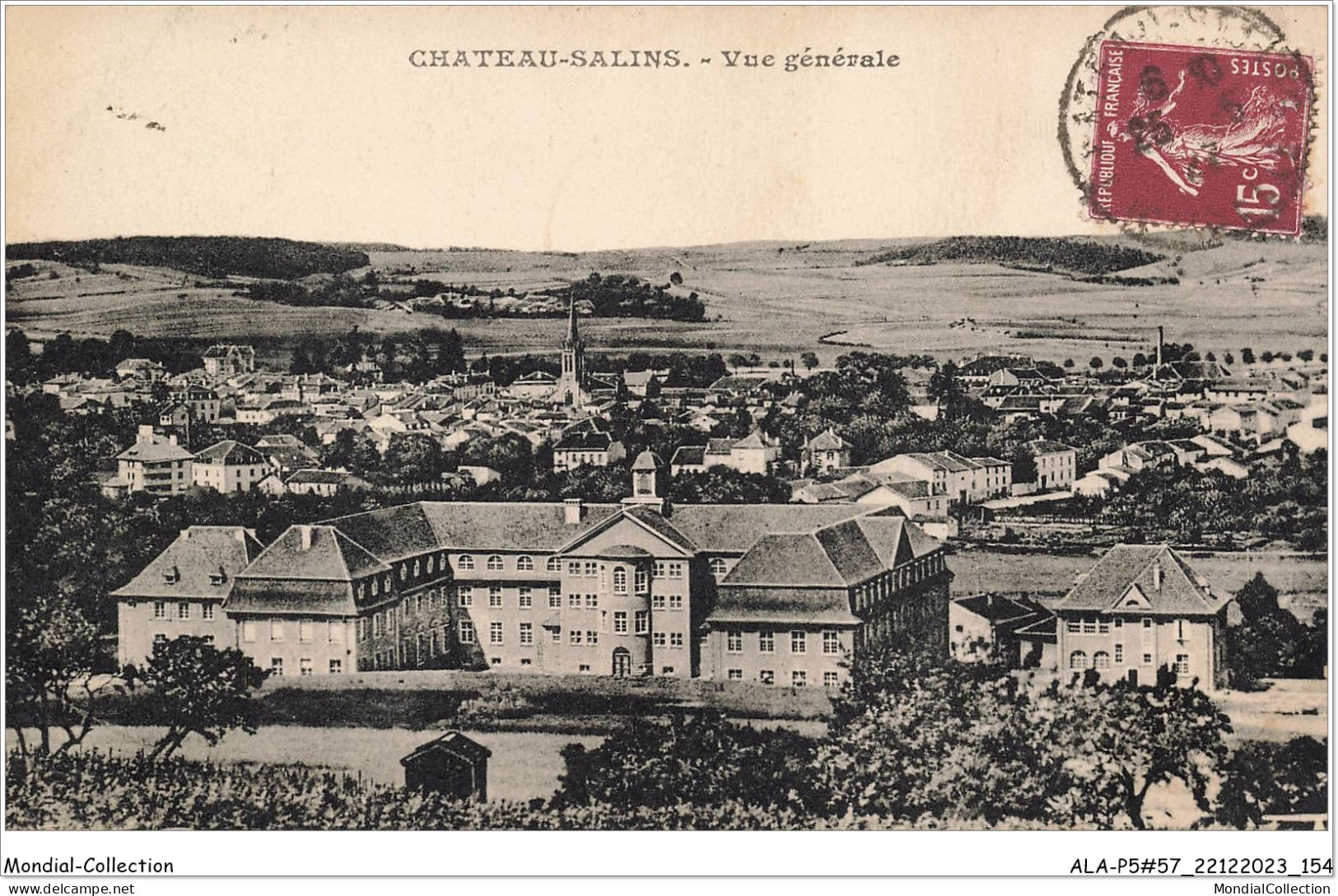ALAP5-57-0481 - CHATEAU-SALINS - Vue Générale - Chateau Salins