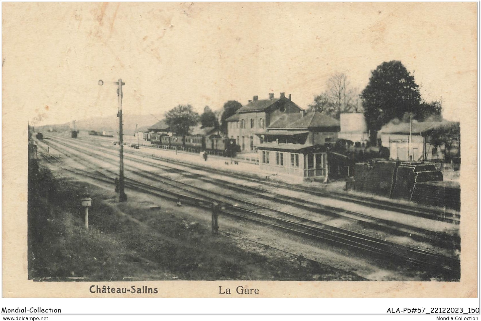 ALAP5-57-0479 - CHATEAU-SALINS - La Gare - Chateau Salins