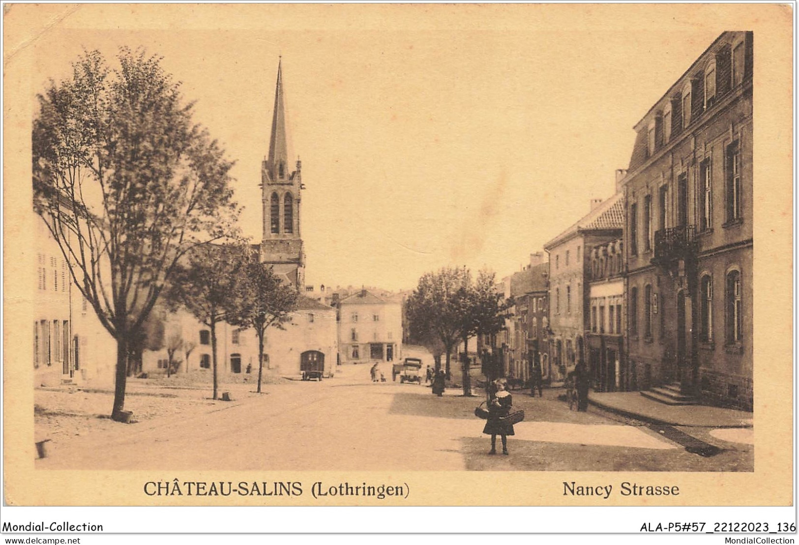 ALAP5-57-0472 - CHATEAU-SALINS - Lothringen - Nancy Strasse - Chateau Salins