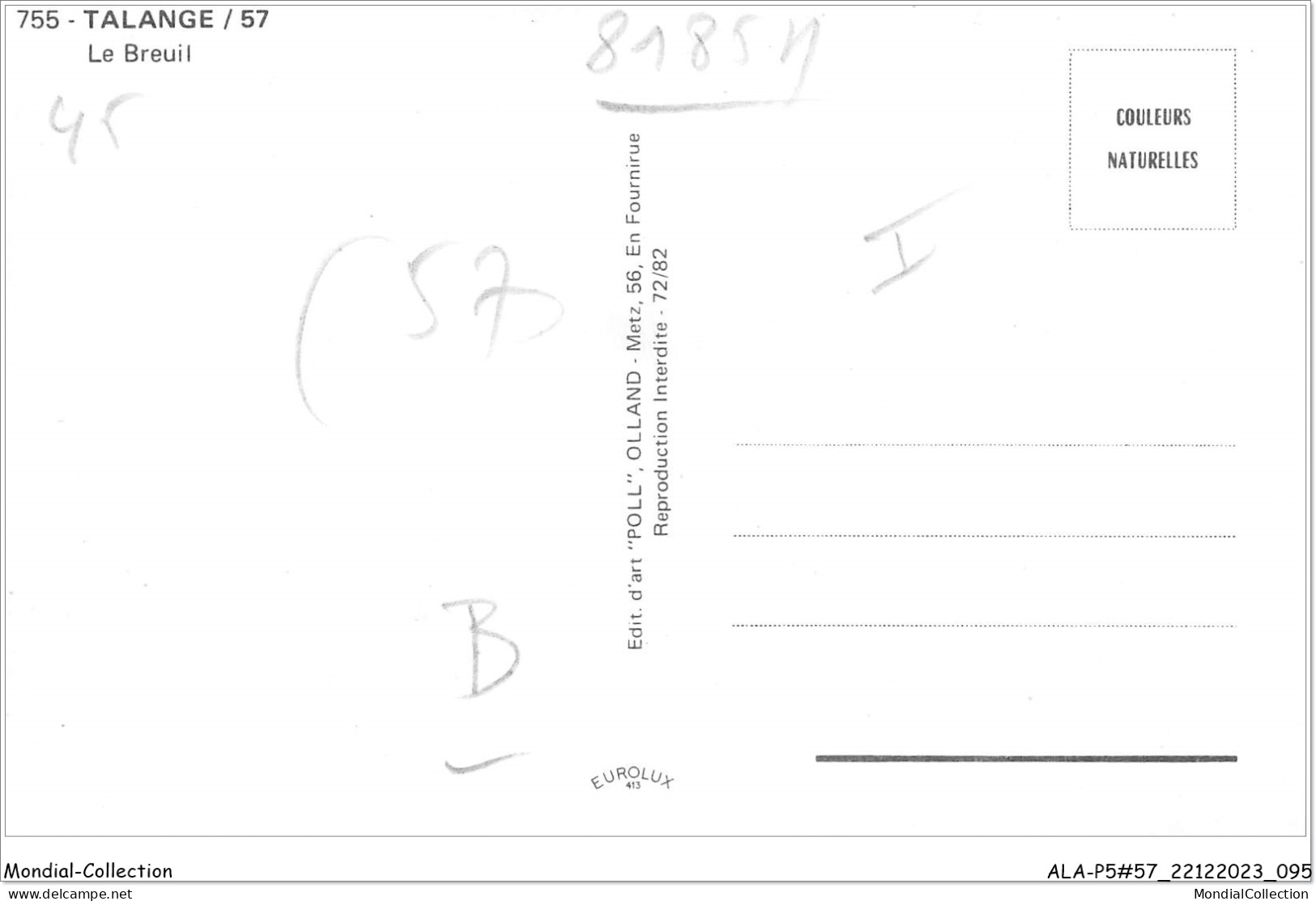 ALAP5-57-0451 - TALANGE - Le Breuil - Talange