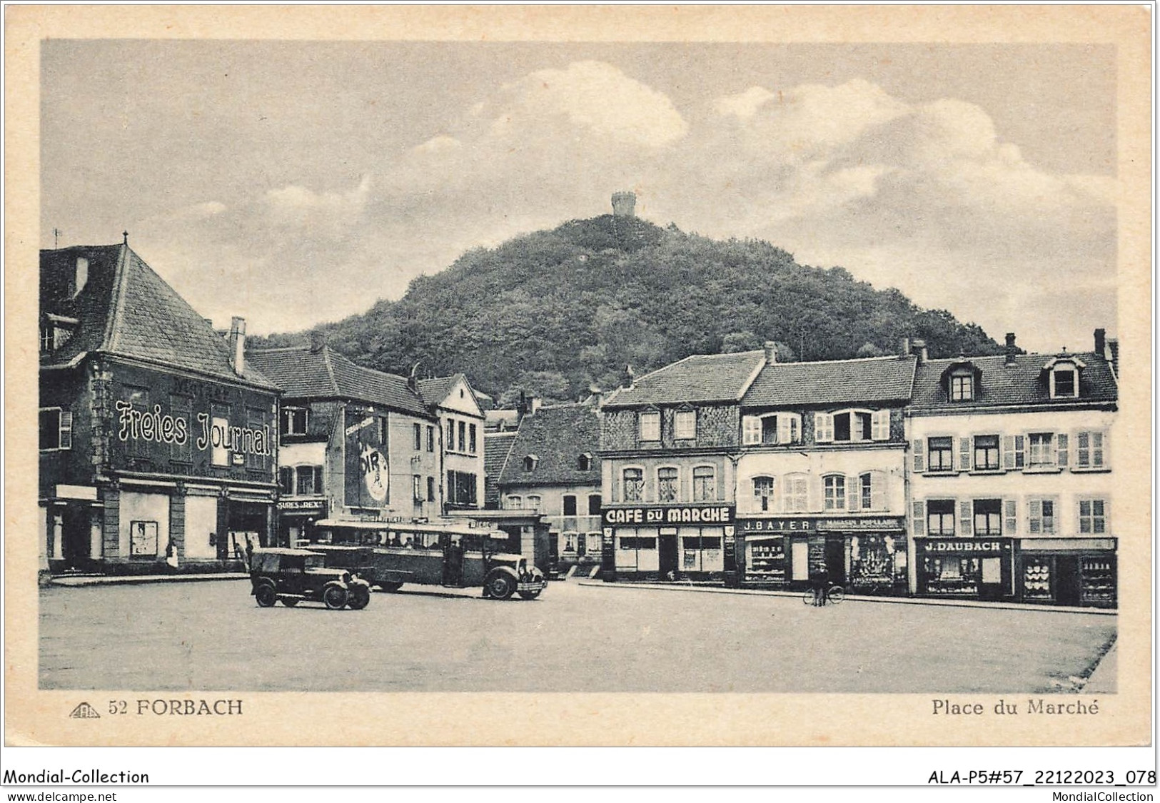 ALAP5-57-0443 - FORBACH - Place Du Marché - Forbach