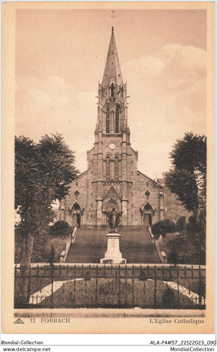 ALAP4-57-0349 - FORBACH - L'église Catholique - Forbach