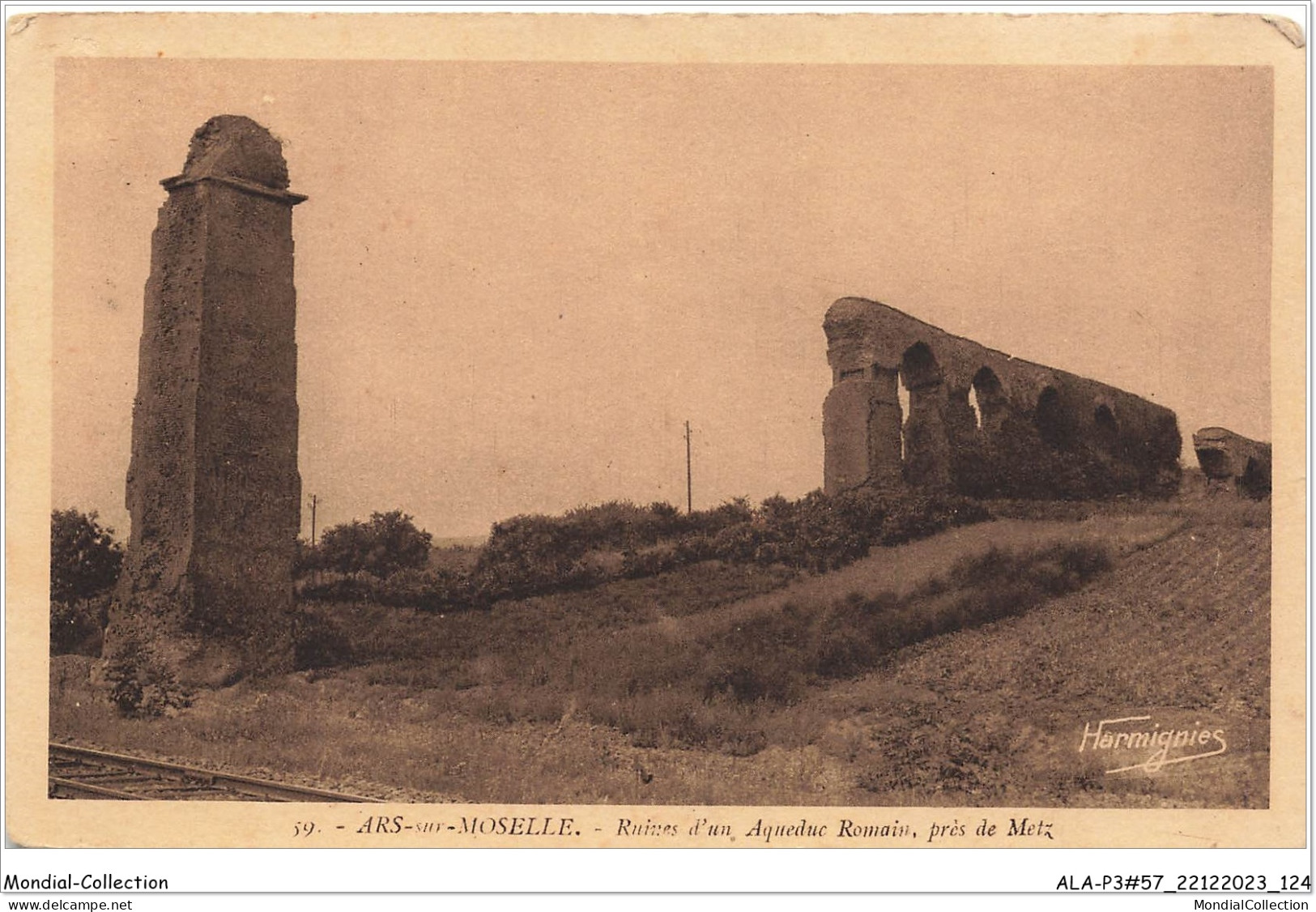 ALAP3-57-0266 - ARS-sur-MOSELLE - Ruines D'un Aqueduc - Près De Metz - Ars Sur Moselle