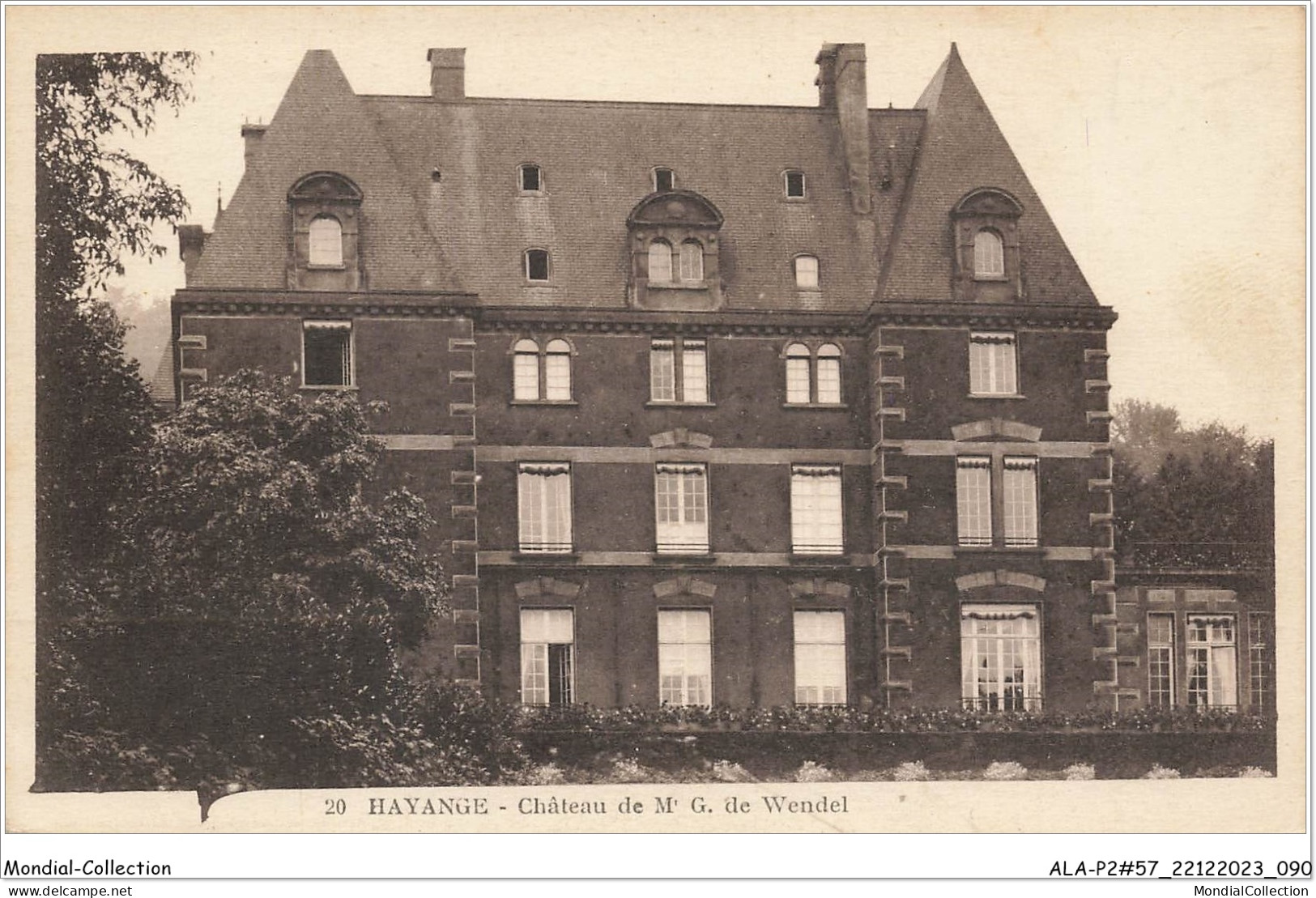 ALAP2-57-0147 - HAYANGE - Château De M-g De Wendel - Hayange