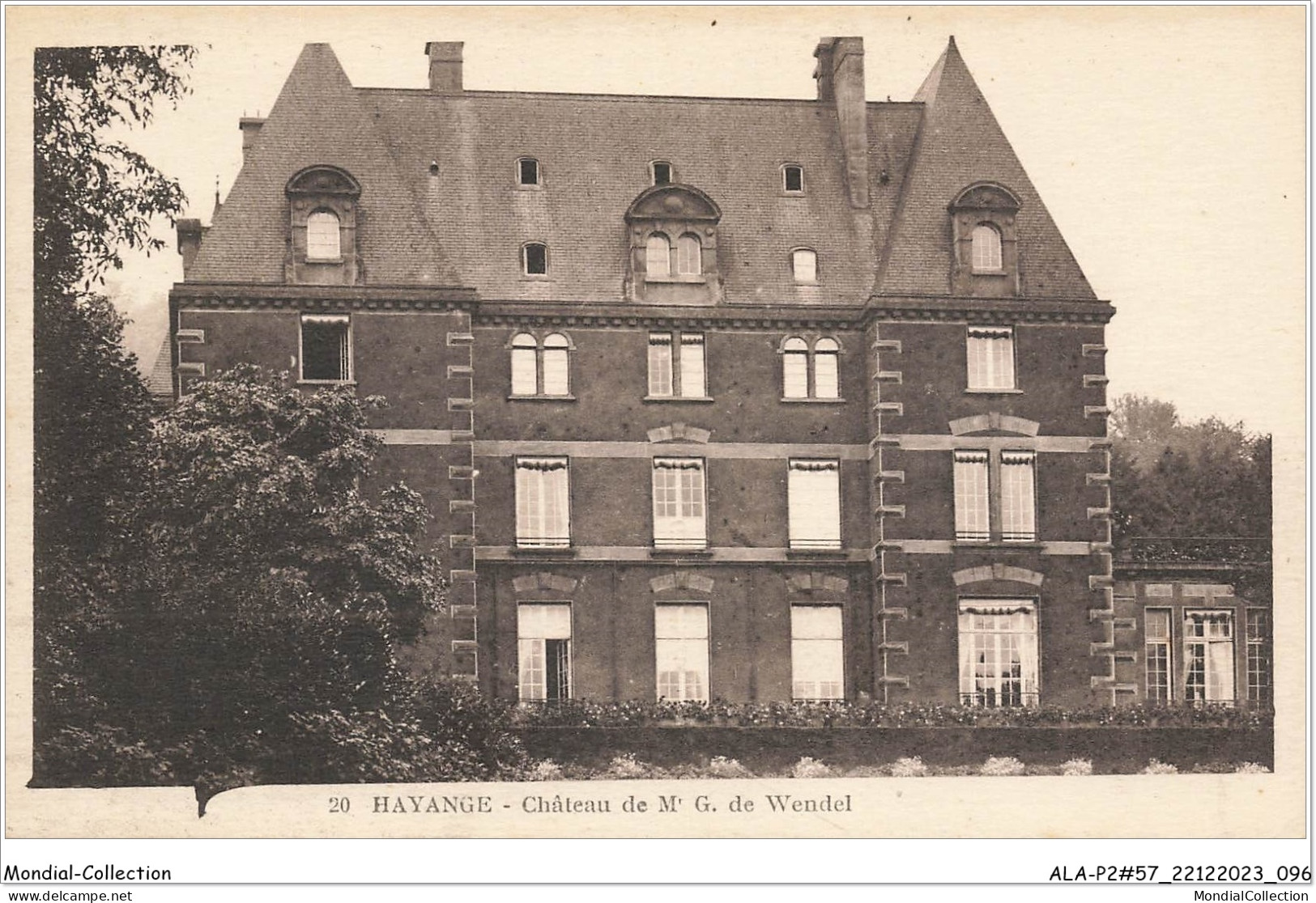 ALAP2-57-0150 - HAYANGE - Château De M-g De Wendel - Hayange