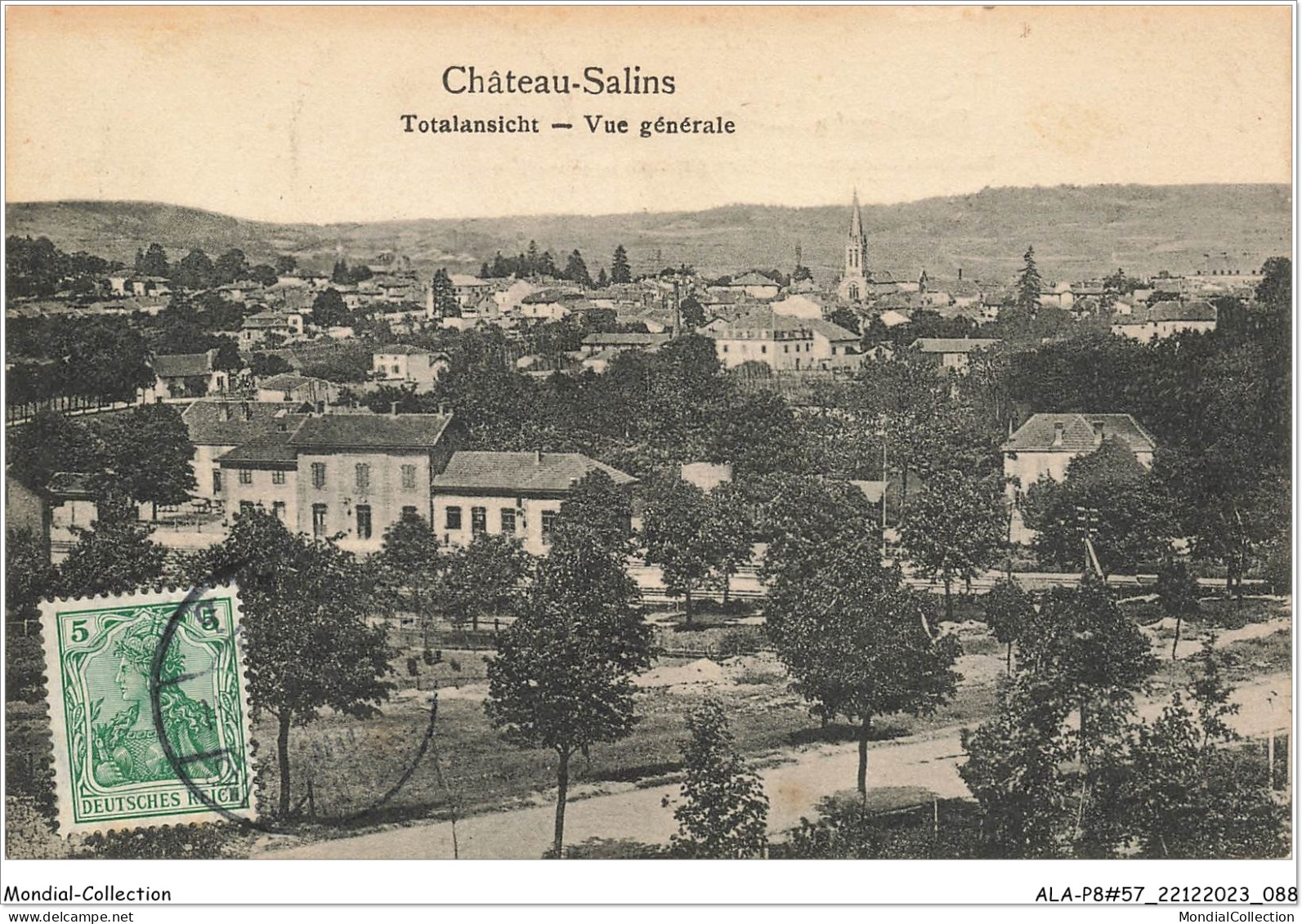 ALAP8-57-0762 - CHATEAU-SALINS - Vue Générale - Chateau Salins