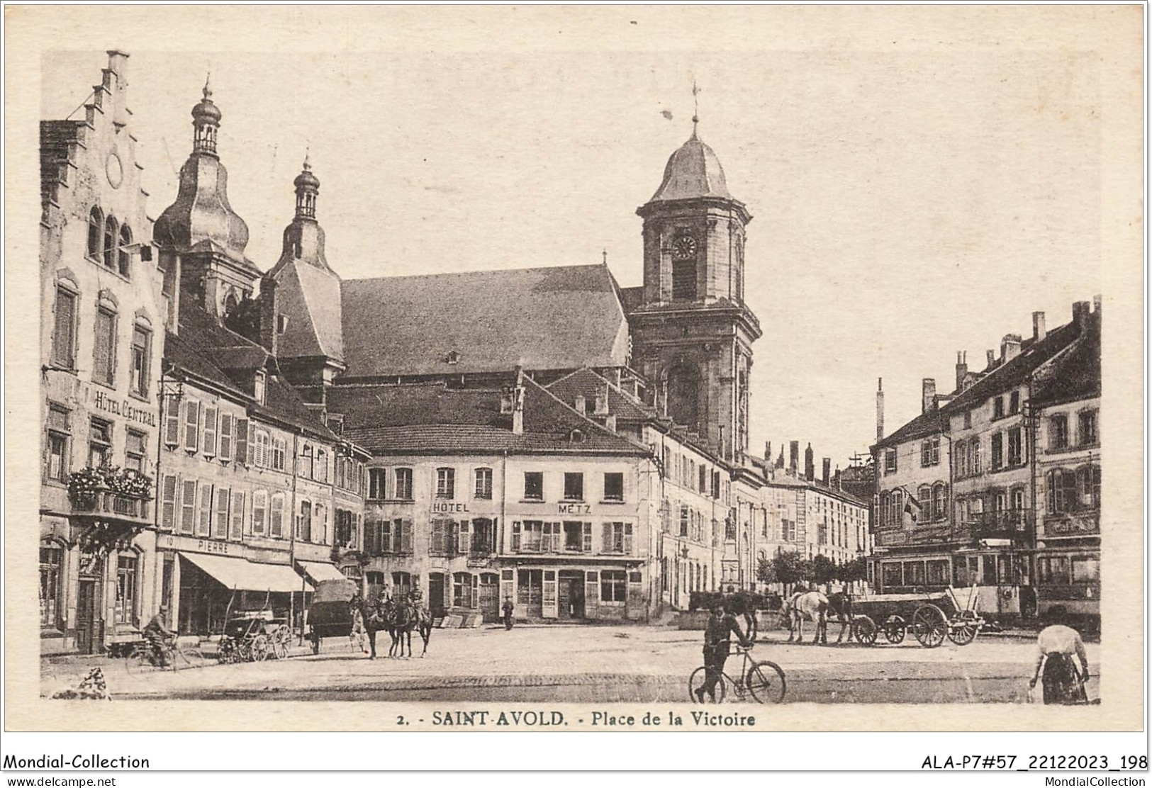 ALAP7-57-0704 - SAINT-AVOLD - Place De La Victoire - Saint-Avold