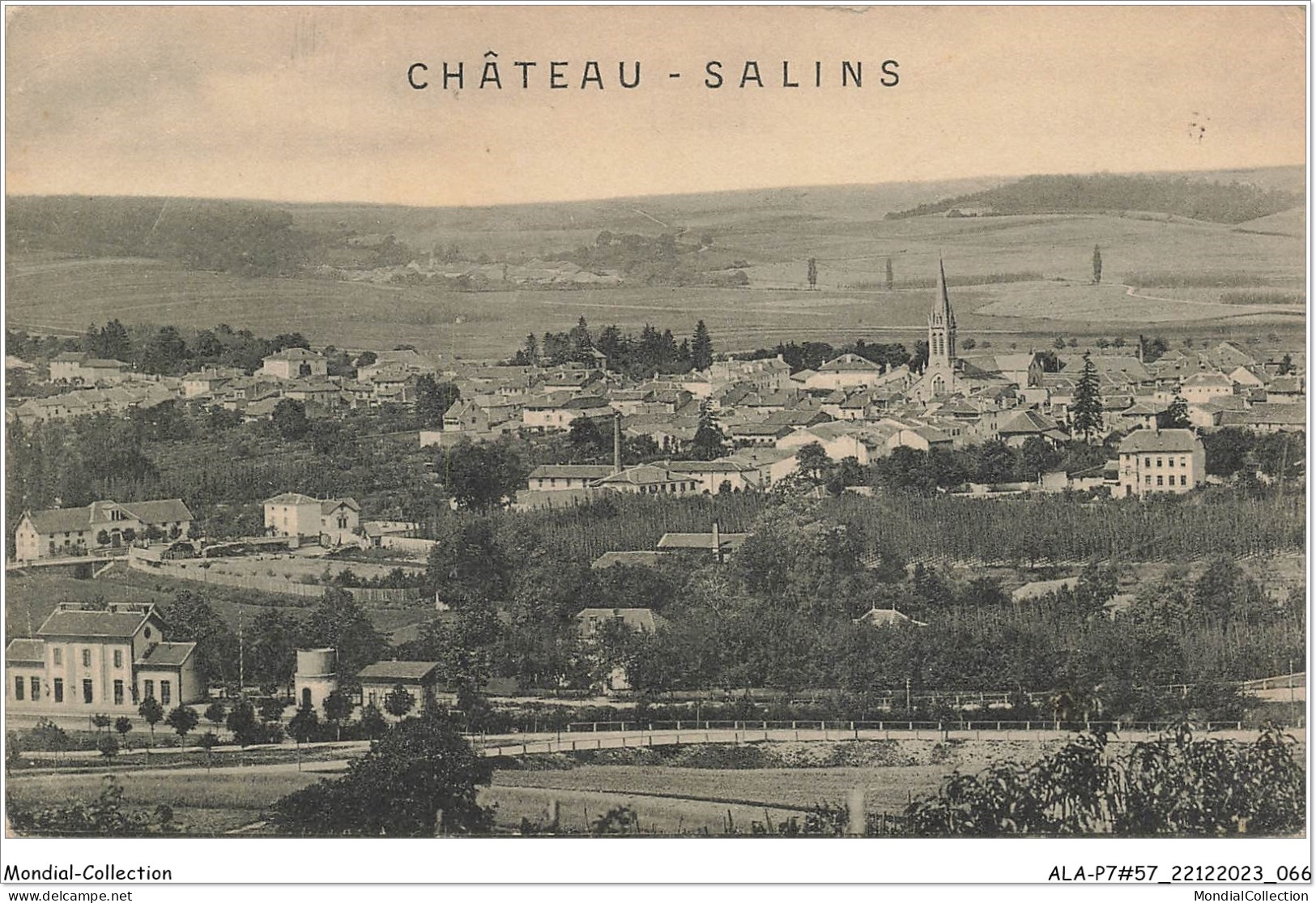 ALAP7-57-0638 - CHATEAU - SALINS - Chateau Salins