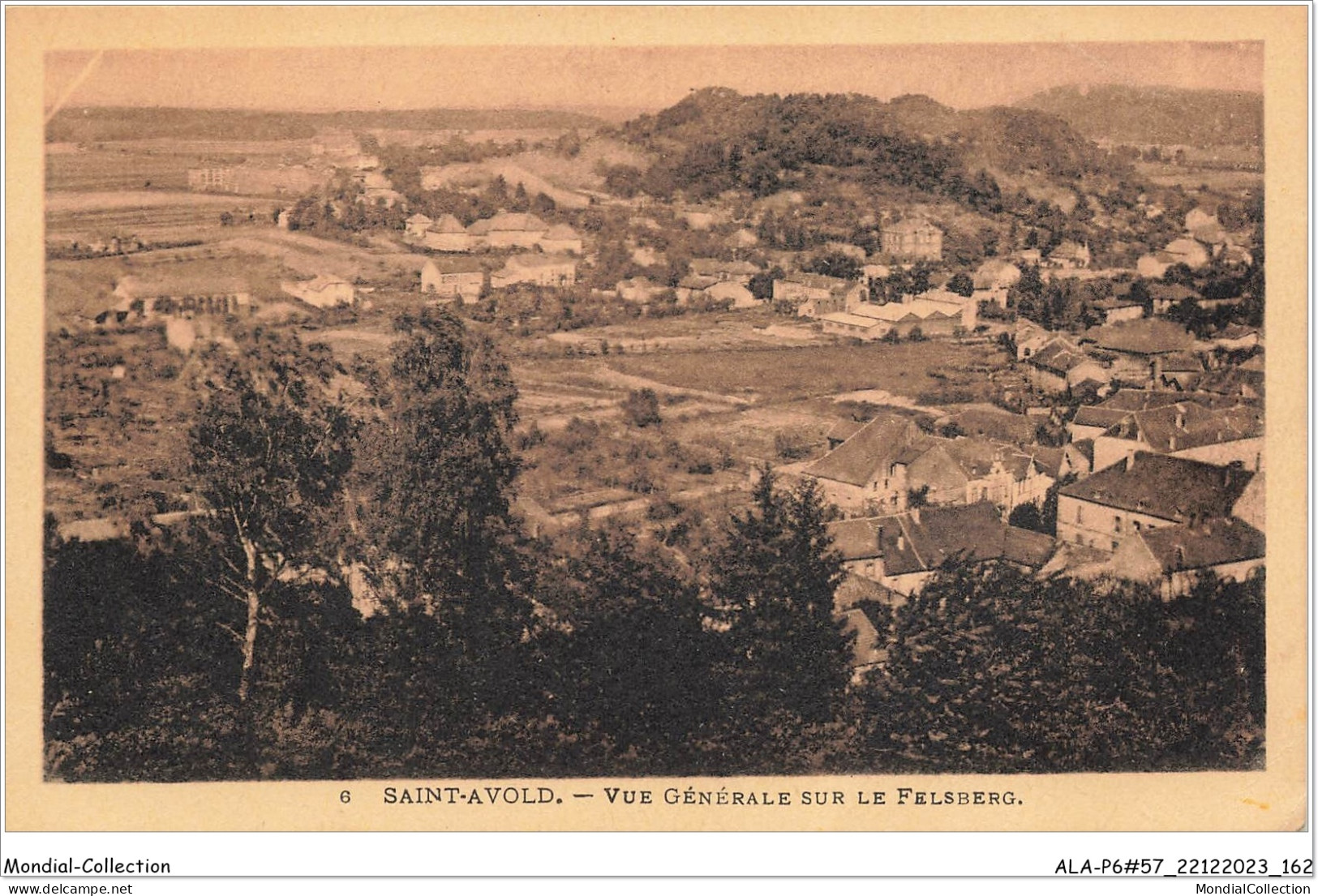 ALAP6-57-0586 - SAINT-AVOLD - Vue Générale Sur Le Felsberg - Saint-Avold