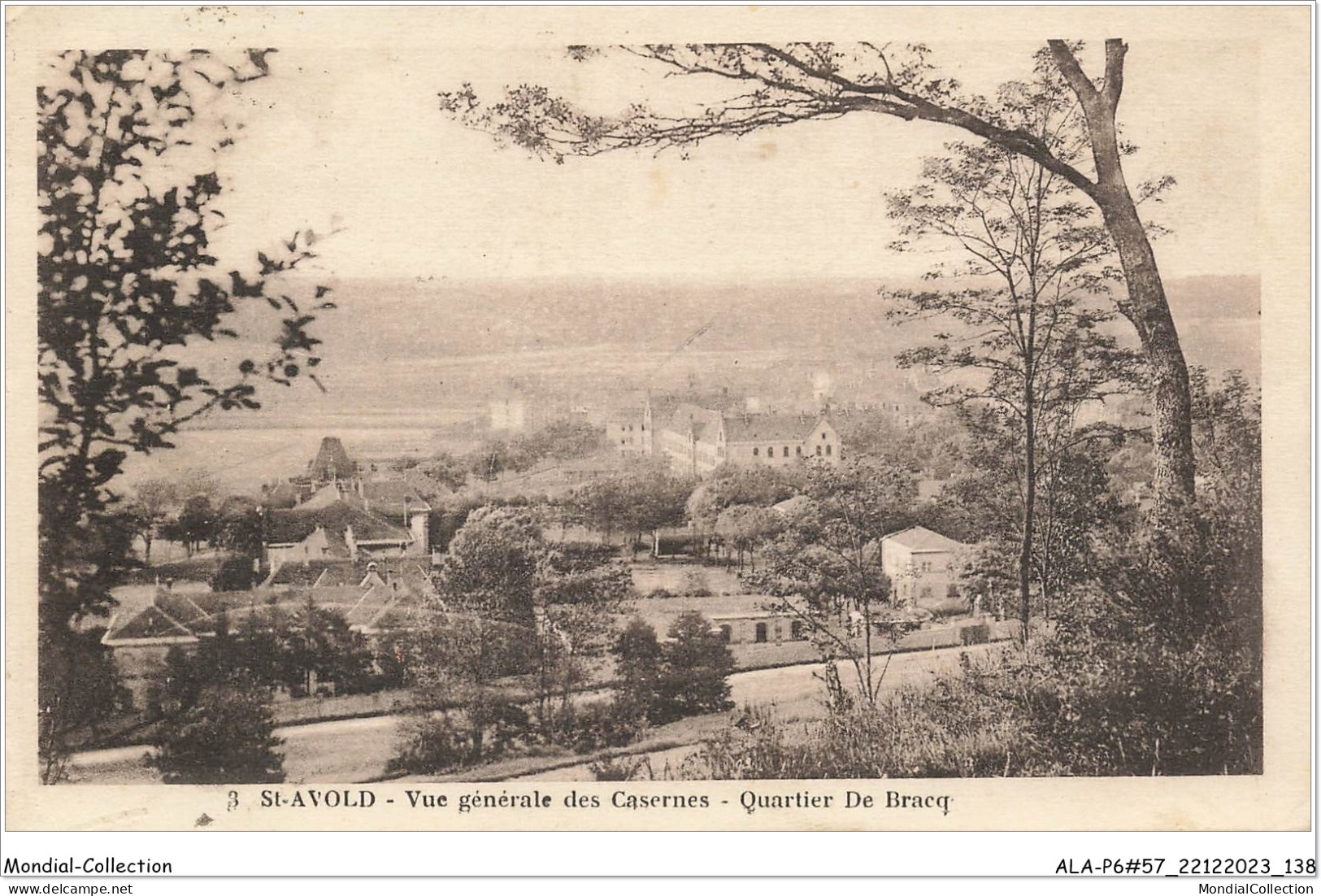 ALAP6-57-0574 - ST-AVOLD - Vue Générale Des Casernes - Quartier De Bracq - Saint-Avold