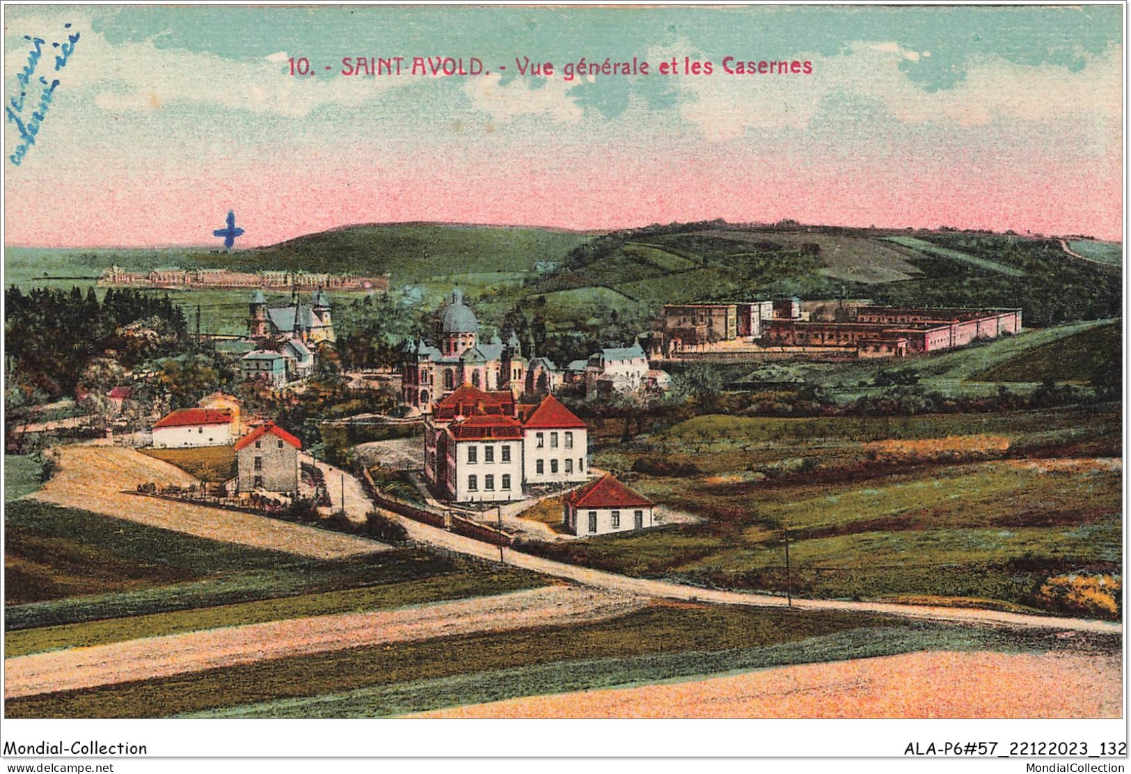 ALAP6-57-0571 - SAINT-AVOLD - Vue Générale Et Les Casernes - Saint-Avold