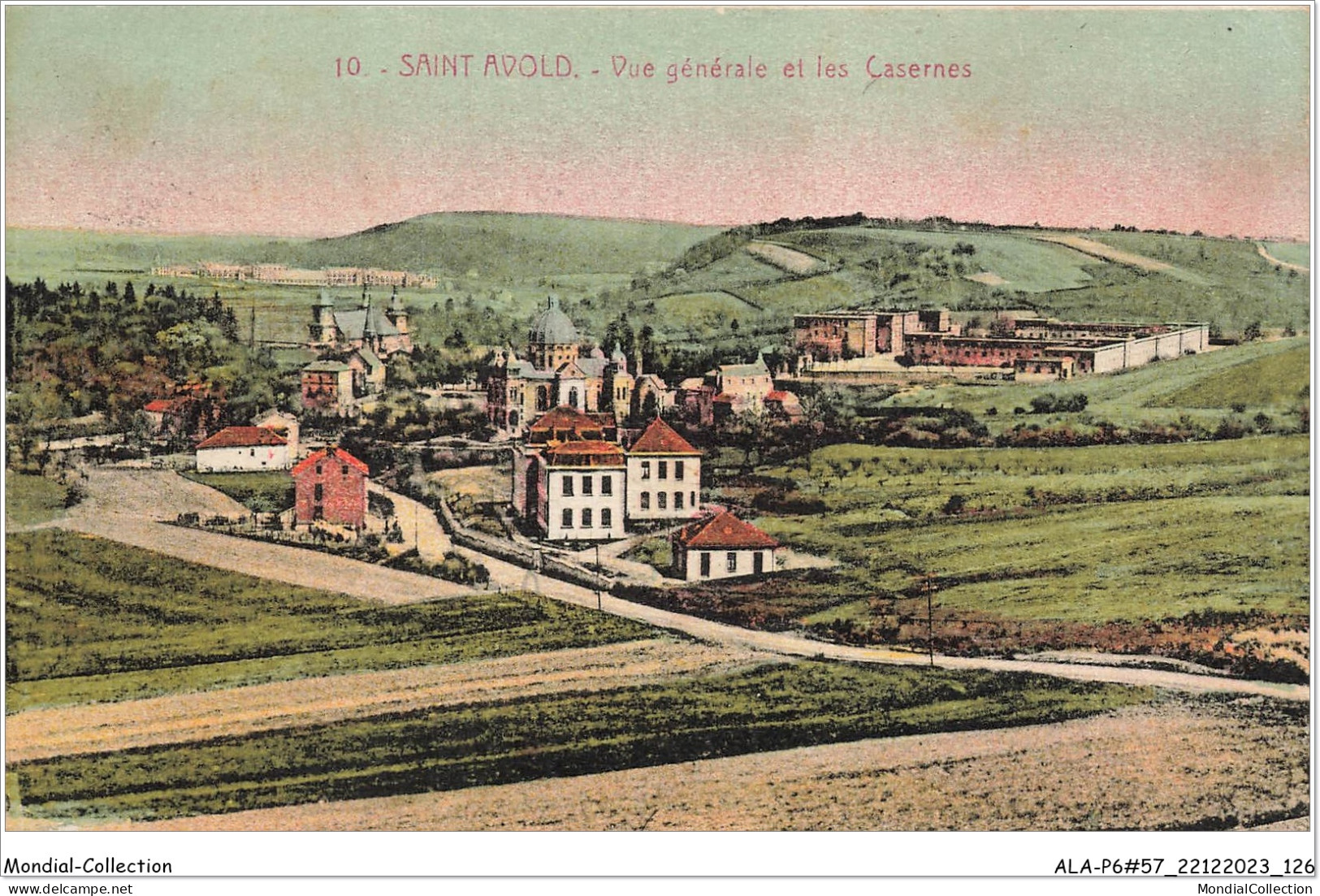 ALAP6-57-0568 - SAINT-AVOLD - Vue Générale Et Les Casernes - Saint-Avold