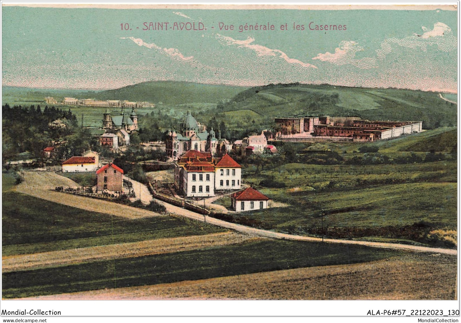 ALAP6-57-0570 - SAINT-AVOLD - Vue Générale Et Les Casernes - Saint-Avold