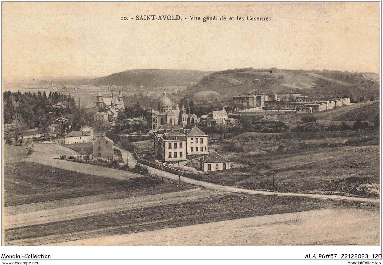 ALAP6-57-0565 - SAINT-AVOLD - Vue Générale Et Les Casernes - Saint-Avold