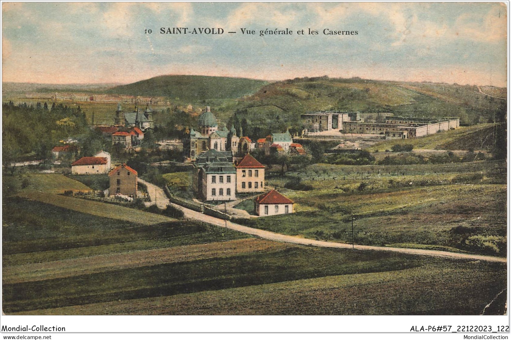 ALAP6-57-0566 - SAINT-AVOLD - Vue Générale Et Les Casernes - Saint-Avold