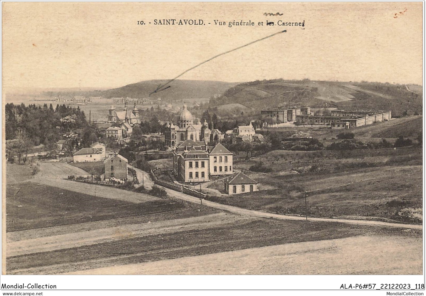 ALAP6-57-0564 - SAINT-AVOLD - Vue Générale Et Les Casernes - Saint-Avold