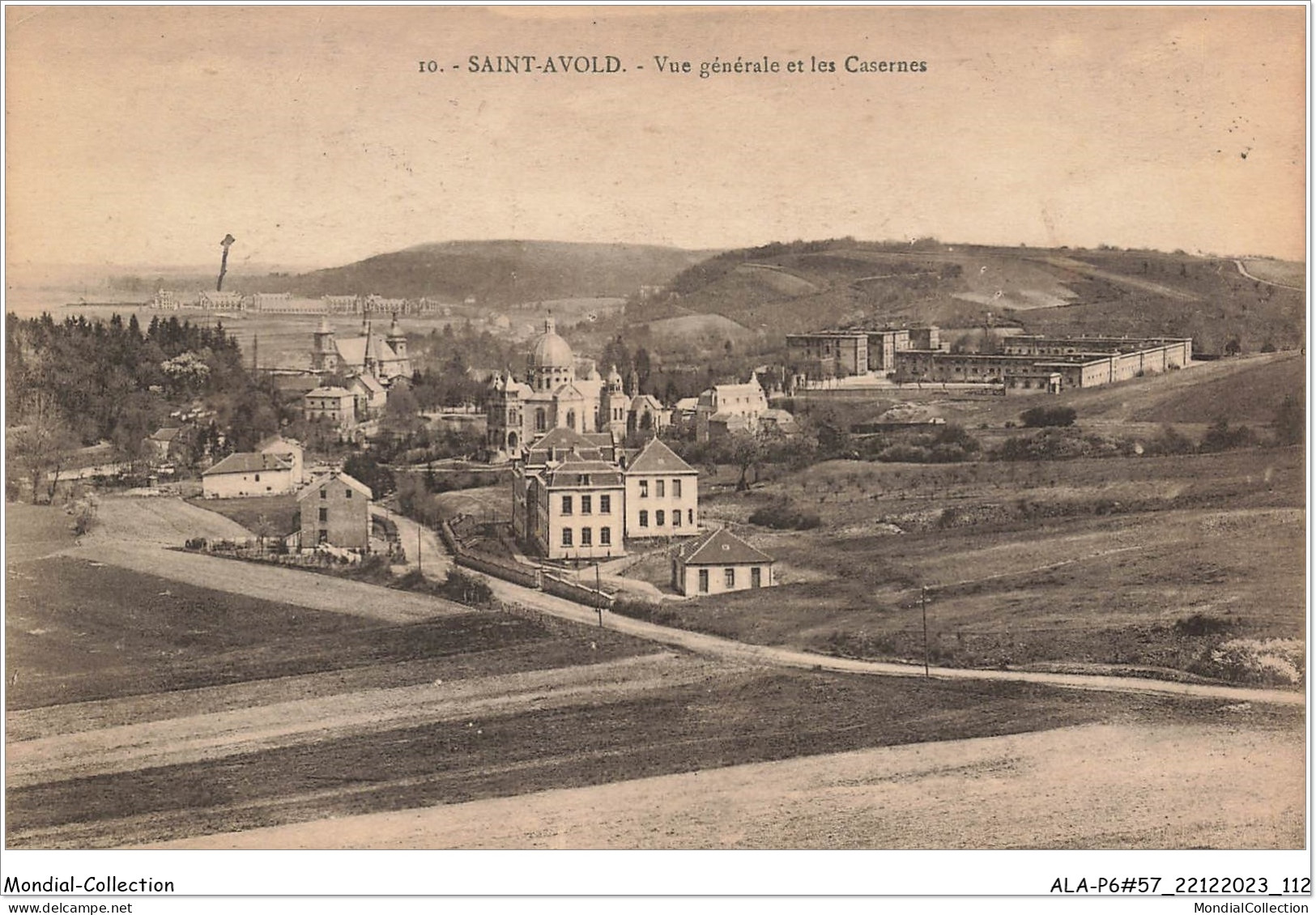 ALAP6-57-0561 - SAINT-AVOLD - Vue Générale Et Les Casernes - Saint-Avold