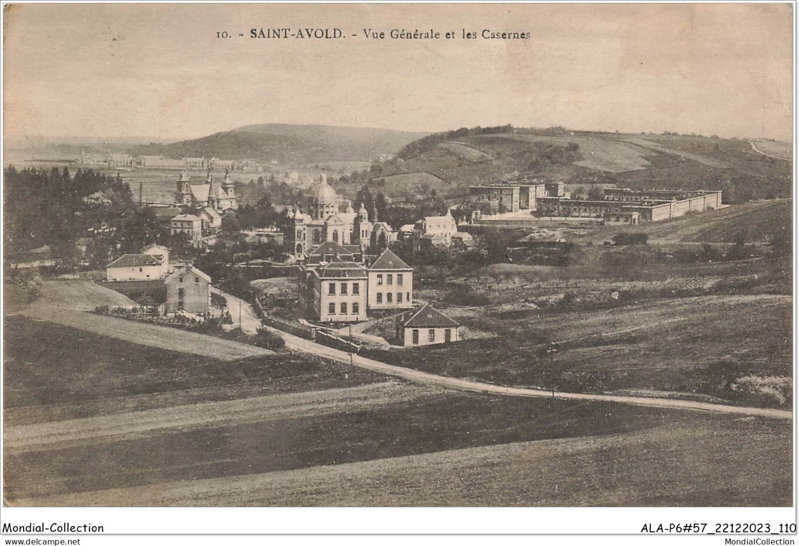 ALAP6-57-0560 - SAINT-AVOLD - Vue Générale Et Les Casernes - Saint-Avold