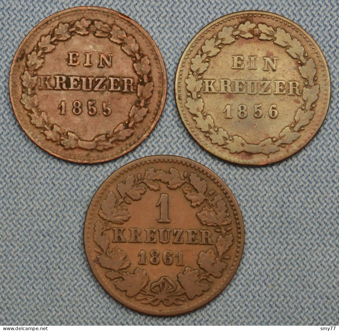 Nassau • Lot  3x • See Details • German States / Allemagne États • [24-604] - Collections